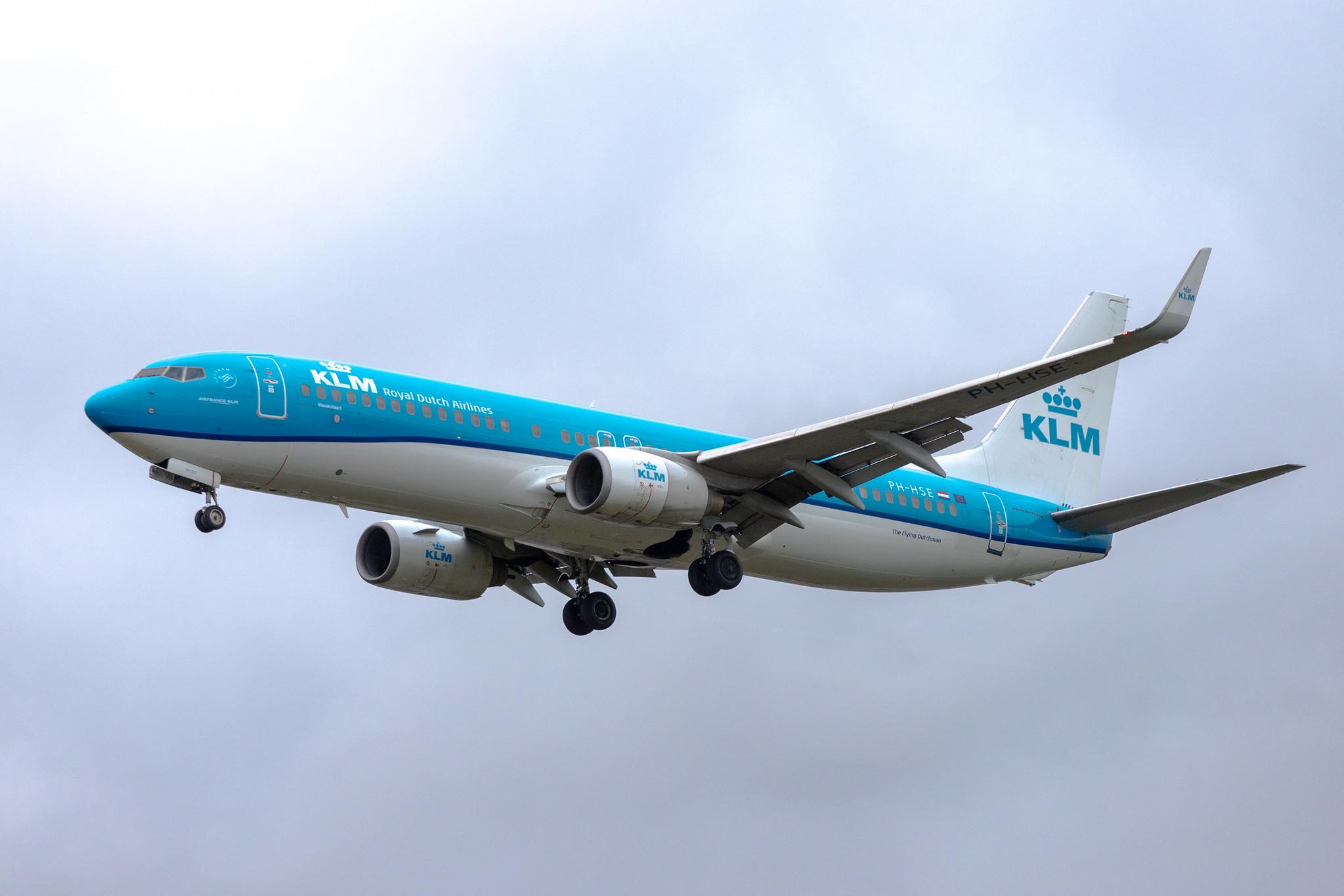 London Heathrow Airport: KLM (KL / KLM) |  Boeing 737-8K2 B738 | PH-HSE | MSN 39259