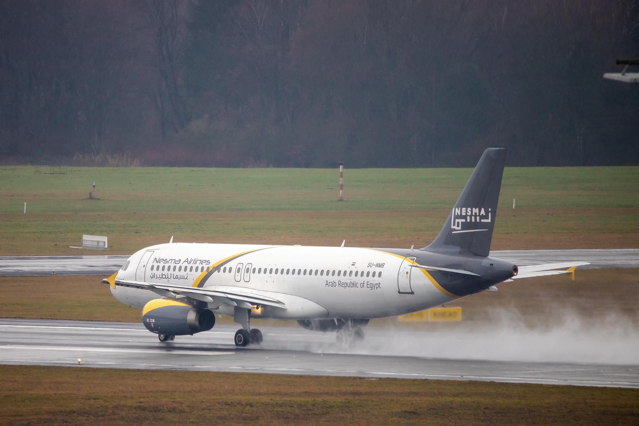 Hamburg Airport: Nesma Airlines (NE / NMA) |  Airbus A320-232 A320 | SU-NMB | MSN 1732