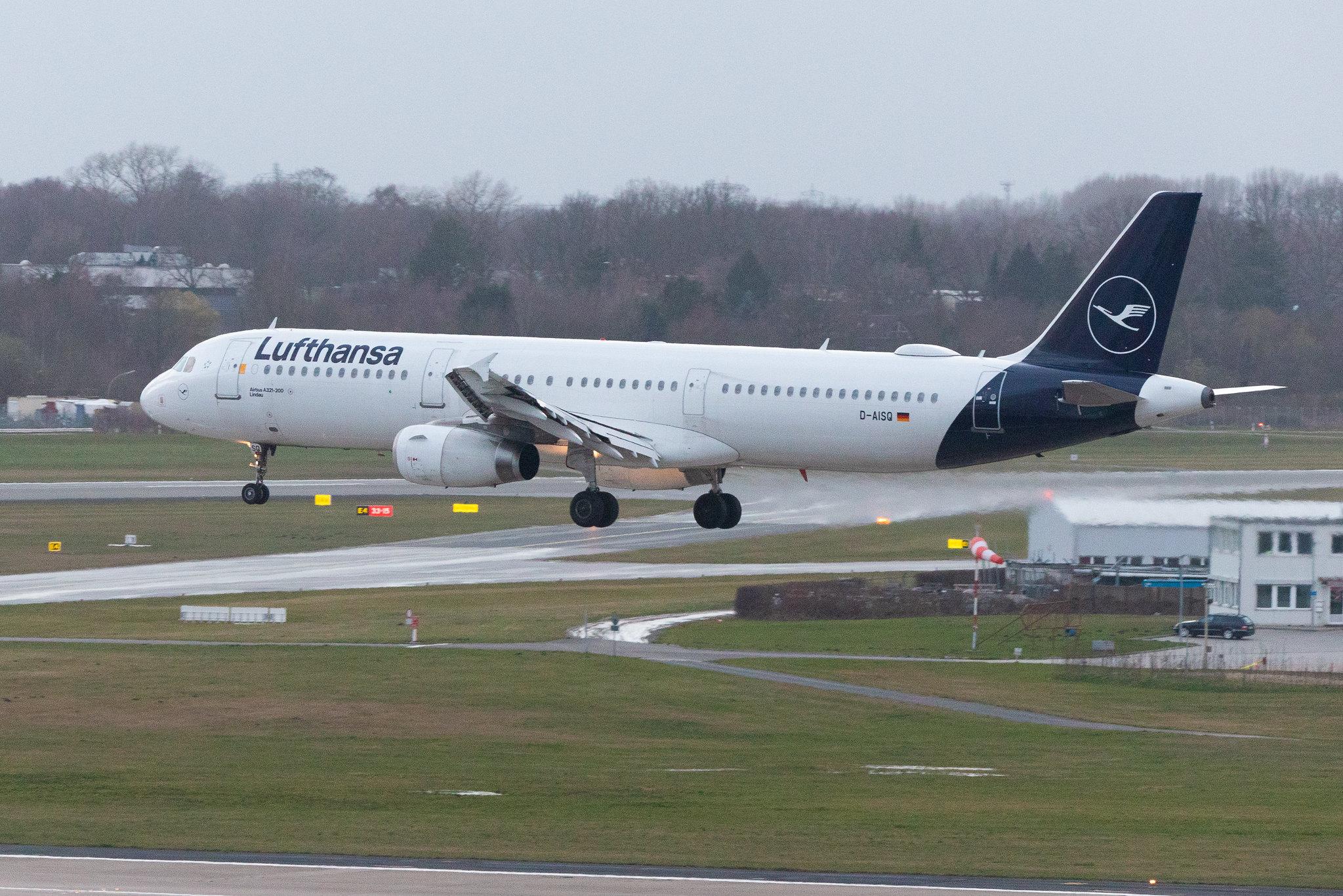 Hamburg Airport: Lufthansa (LH / DLH) |  Airbus A321-231 A321 | D-AISQ | MSN 3936