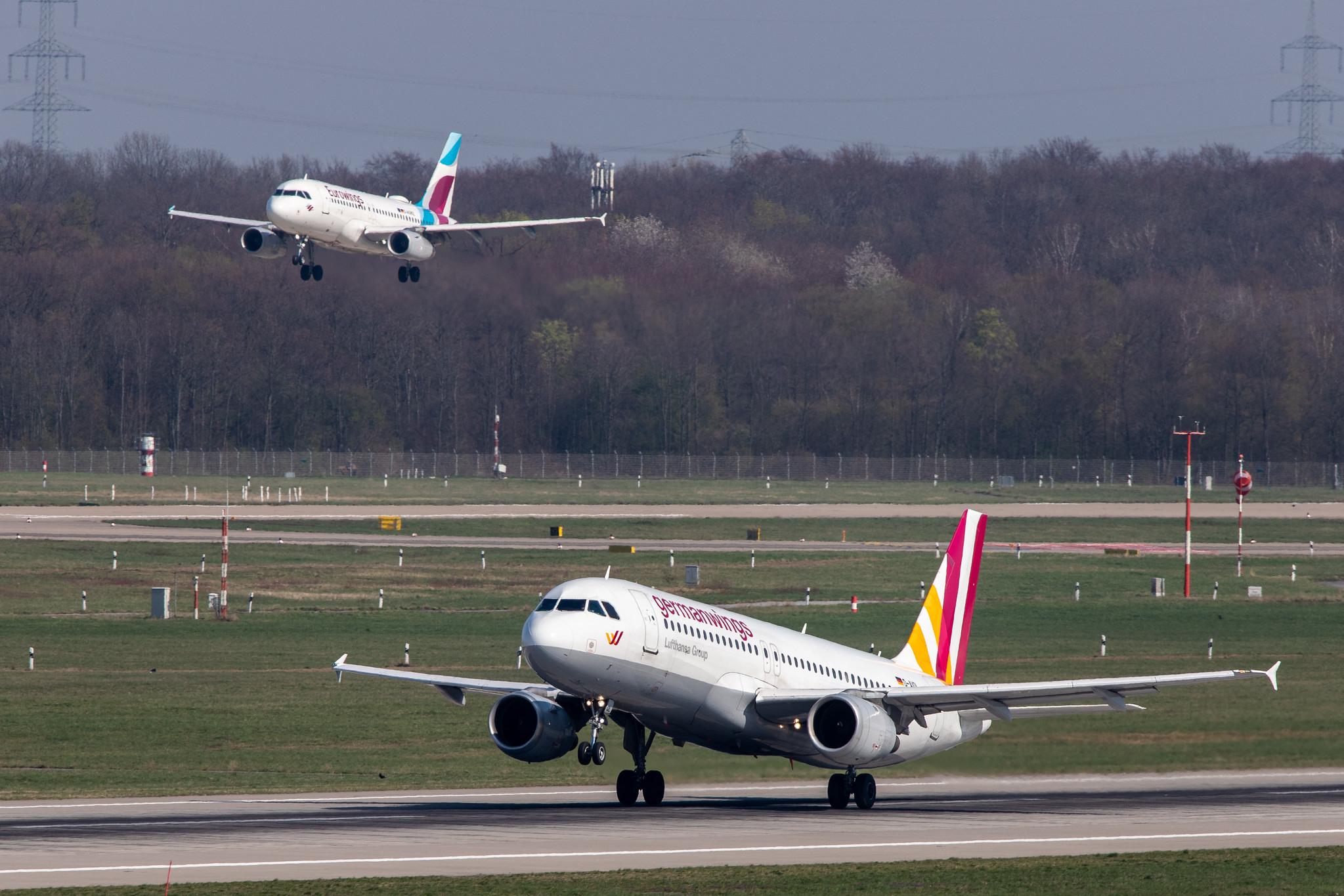 Düsseldorf Airport: Germanwings (4U / GWI) | Airbus A320-211 A320 | D-AIQL | MSN 0267