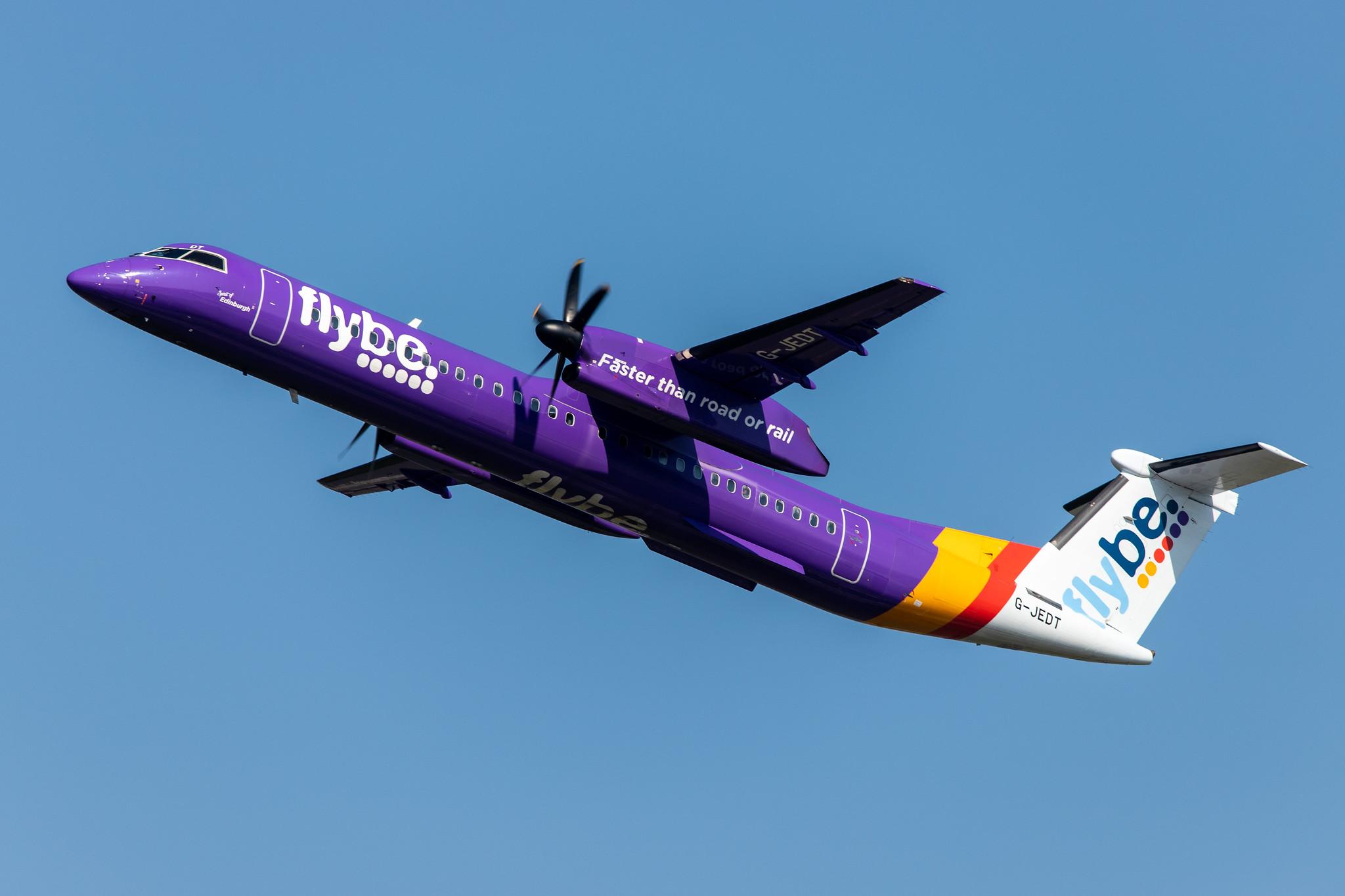 Düsseldorf Airport: Flybe (BE / BEE) |  De Havilland Canada Dash 8-400 DH8D | G-JEDT | MSN 4088