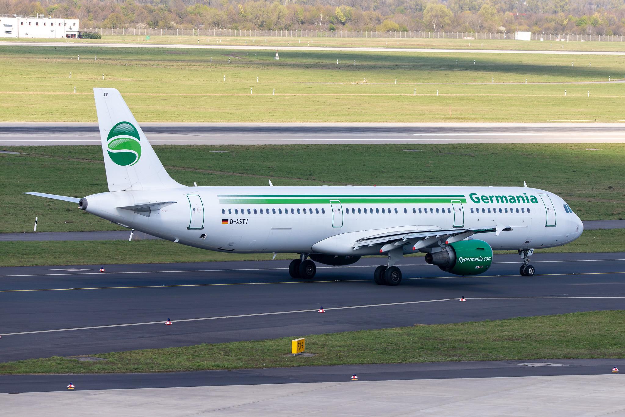 Düsseldorf Airport: Carlyle Aviation Partners |  Airbus A321-211 A321 | D-ASTV | MSN 0995