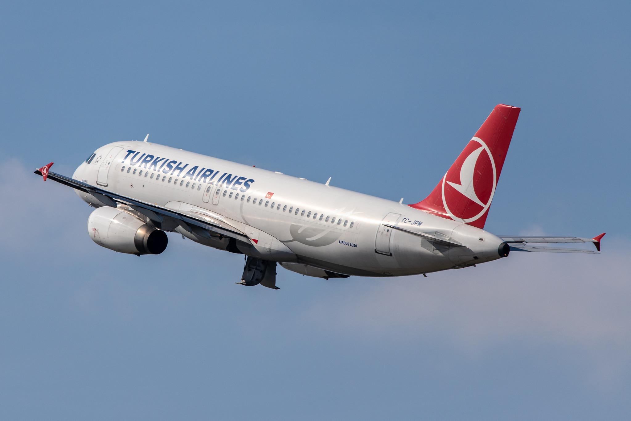 Düsseldorf Airport: Turkish Airlines (TK / THY) |  Airbus A320-232 A320 | TC-JPM | MSN 3341