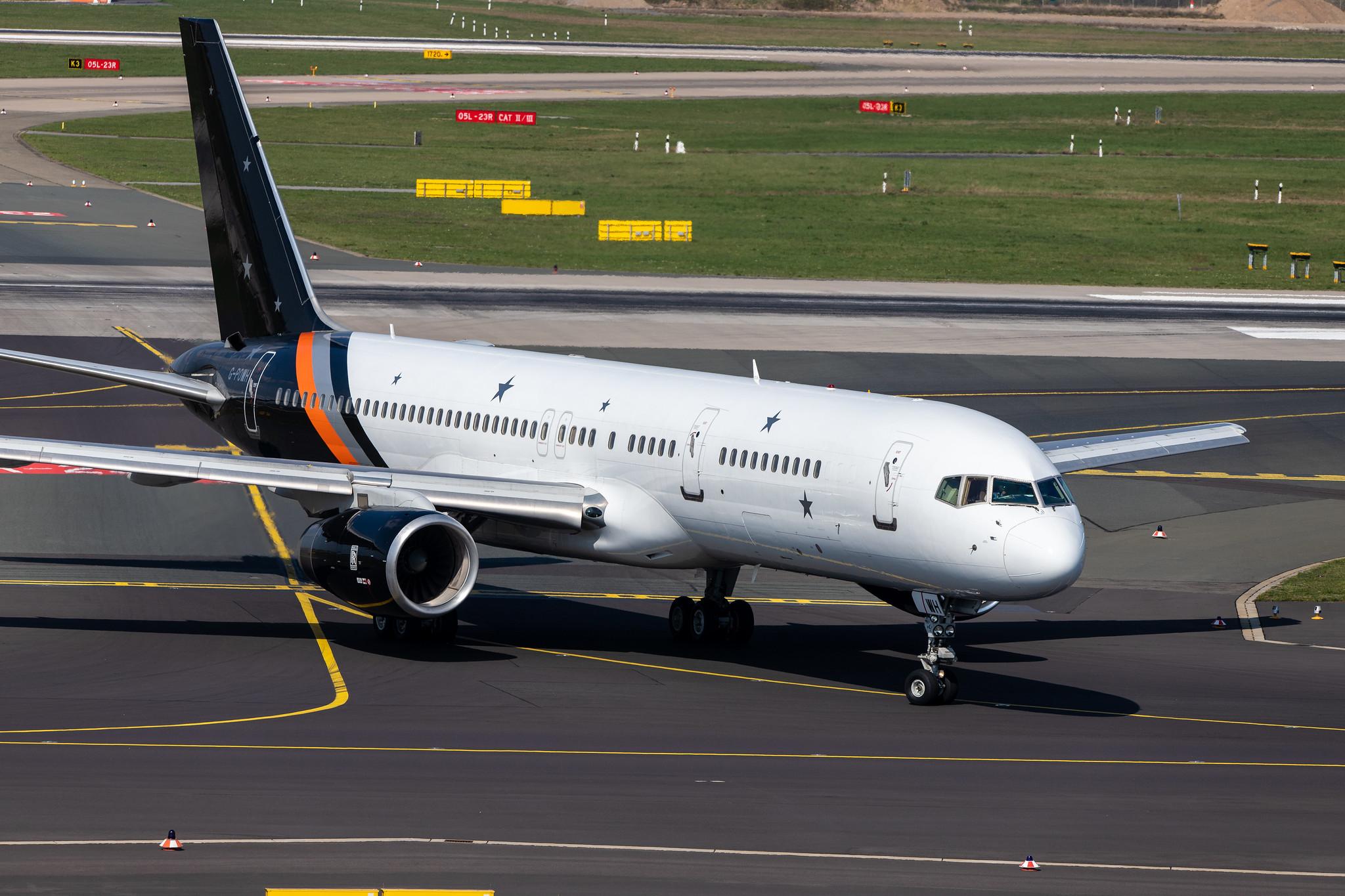 Düsseldorf Airport: Titan Airways (ZT / AWC) |  Boeing 757-256 B752 | G-POWH | MSN 29308