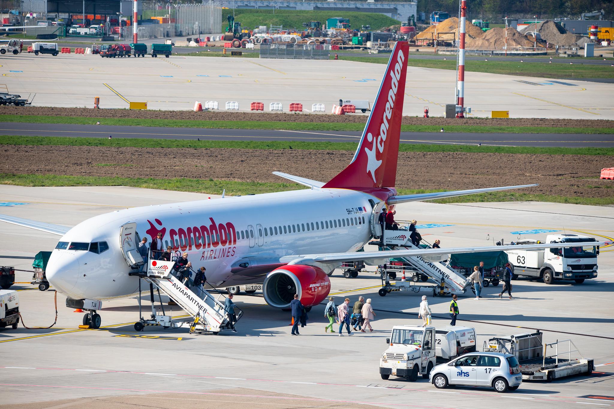 Düsseldorf Airport: Corendon Airlines (XC / CAI) | Operator: Corendon Airlines Europe |  Boeing 737-8F2 B738 | 9H-TJA | MSN 34409