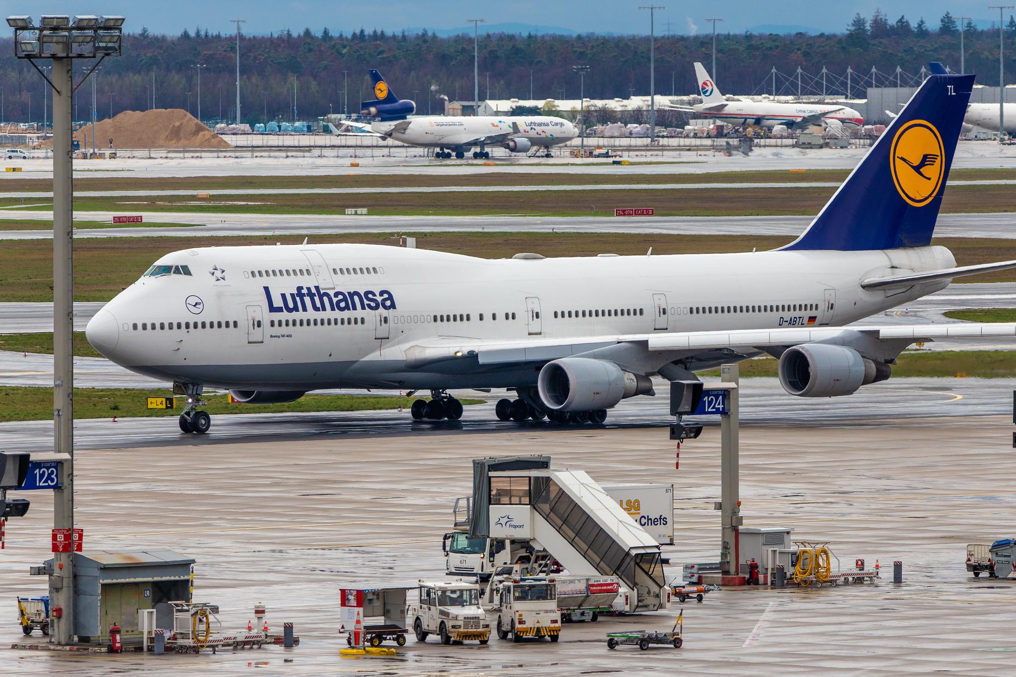 Frankfurt Airport: Lufthansa (LH / DLH) |  Boeing 747-430 B744 | D-ABTL | MSN 29872