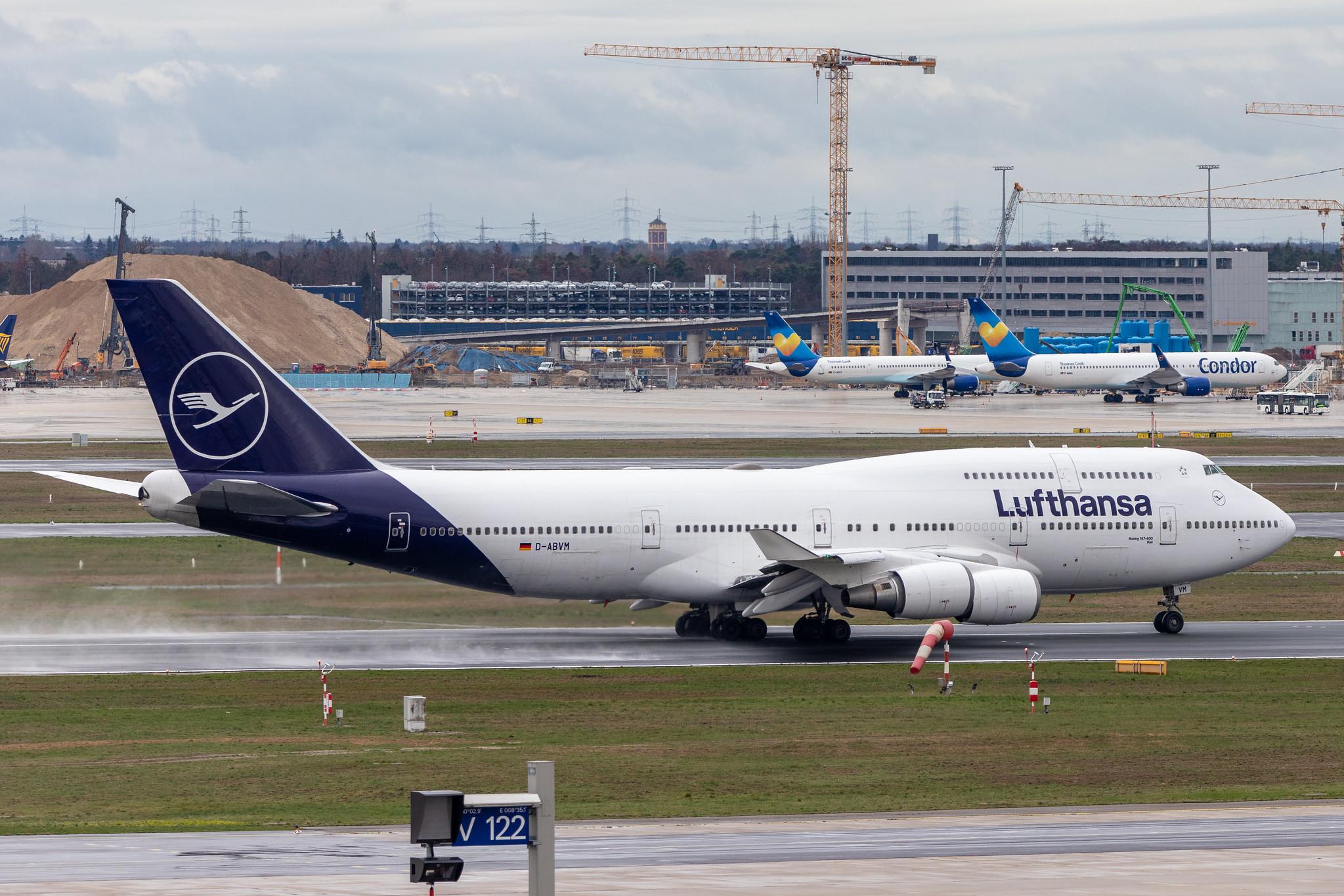 Frankfurt Airport: Lufthansa (LH / DLH) |  Boeing 747-430 B744 | D-ABVM | MSN 29101