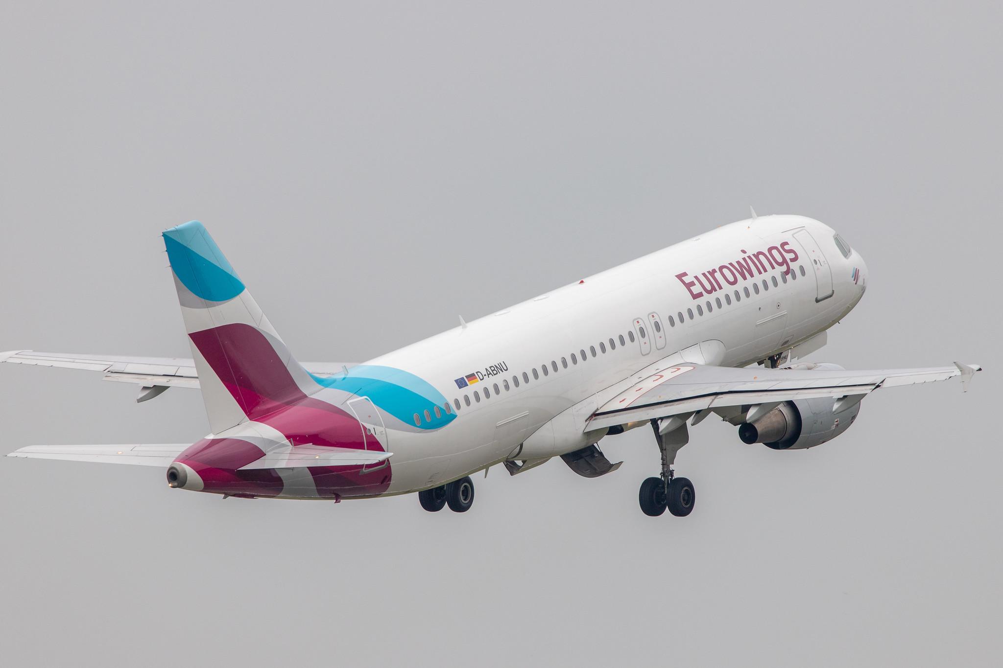 Hamburg Airport: Eurowings (EW / EWG) |  Airbus A320-214 A320 | D-ABNU | MSN 2591