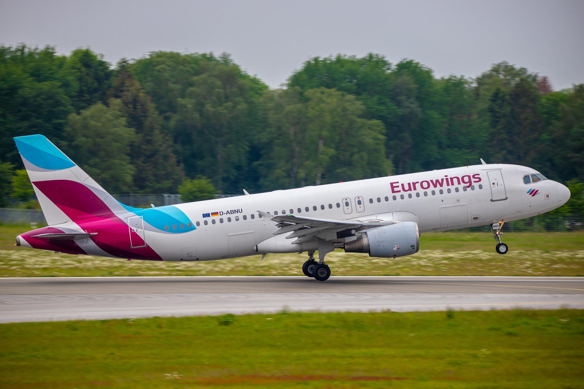 Hamburg Airport: Eurowings (EW / EWG) |  Airbus A320-214 A320 | D-ABNU | MSN 2591