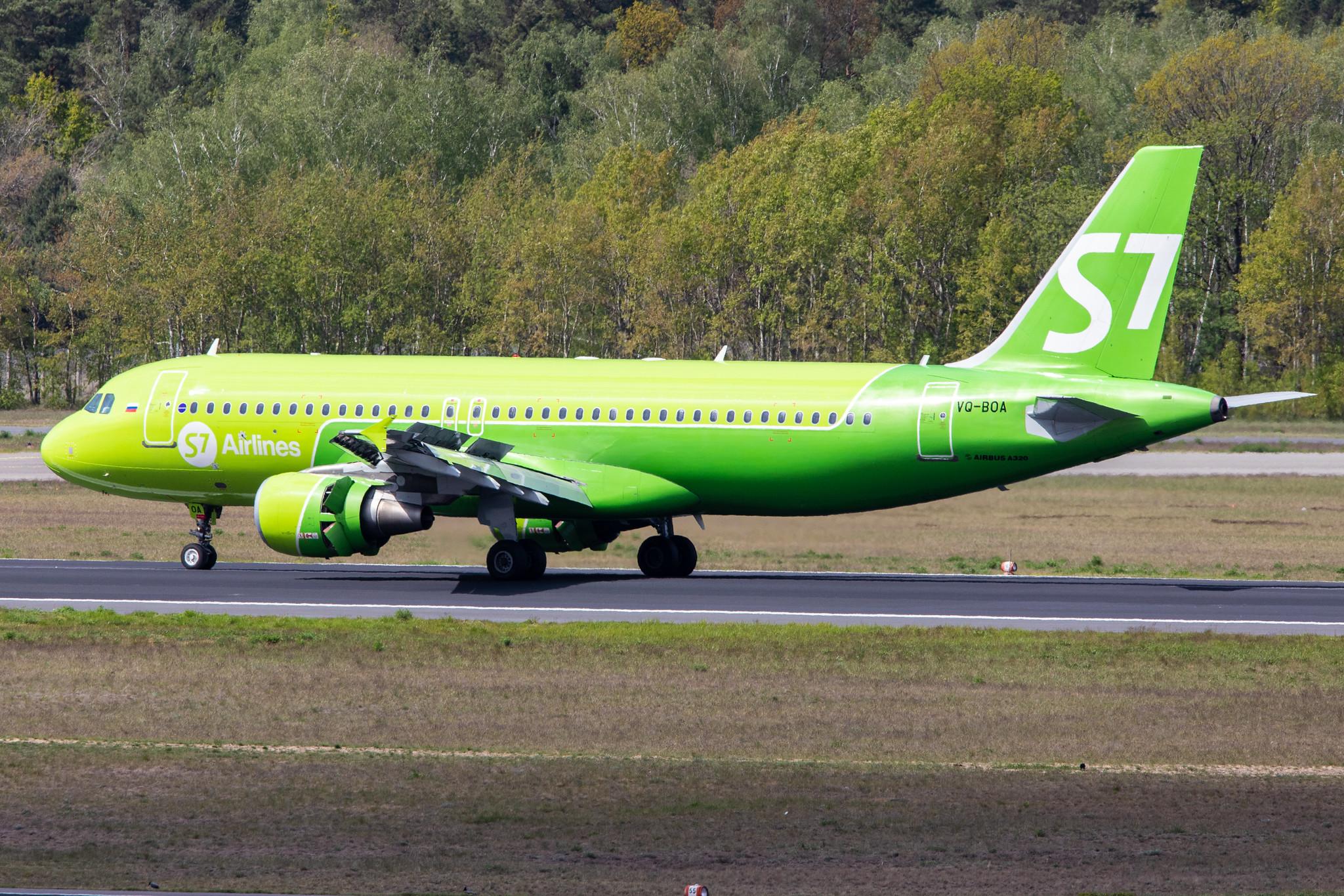 S7 Airlines (S7 / SBI) |  Airbus A320-214 A320 | VQ-BOA | MSN 5001