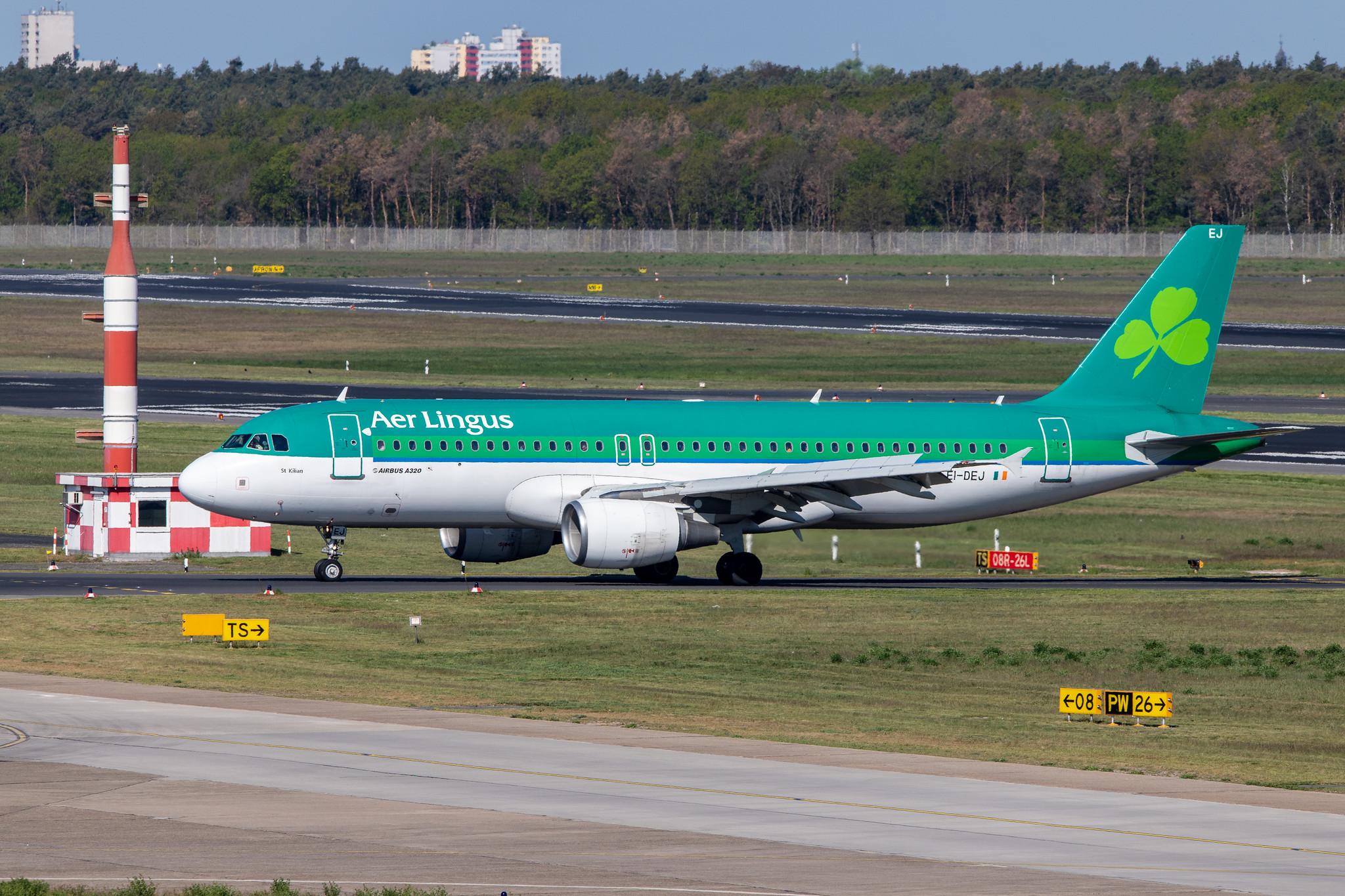 Flughafen Berlin Tegel (TXL): Aer Lingus Airbus A320-214 A320 EI-DEJ MSN 2364