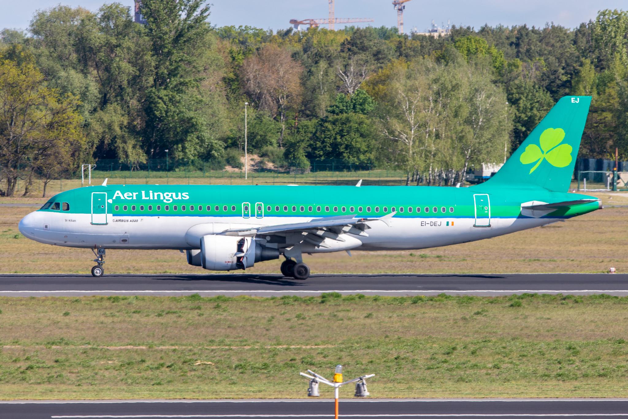 Flughafen Berlin Tegel (TXL): Aer Lingus Airbus A320-214 A320 EI-DEJ MSN 2364