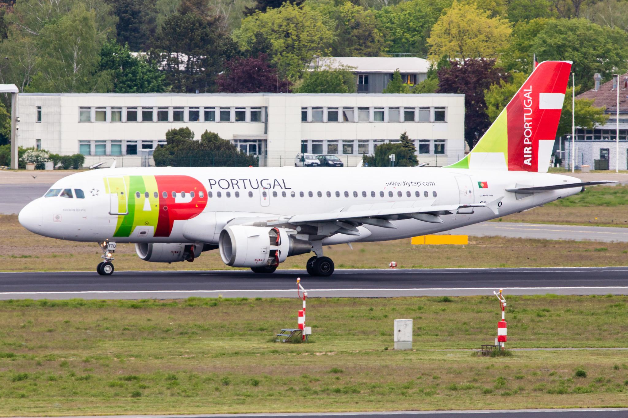 Flughafen Berlin Tegel (TXL): TAP Air Portugal (TP / TAP) |  Airbus A319-111 A319 | CS-TTO | MSN 1127