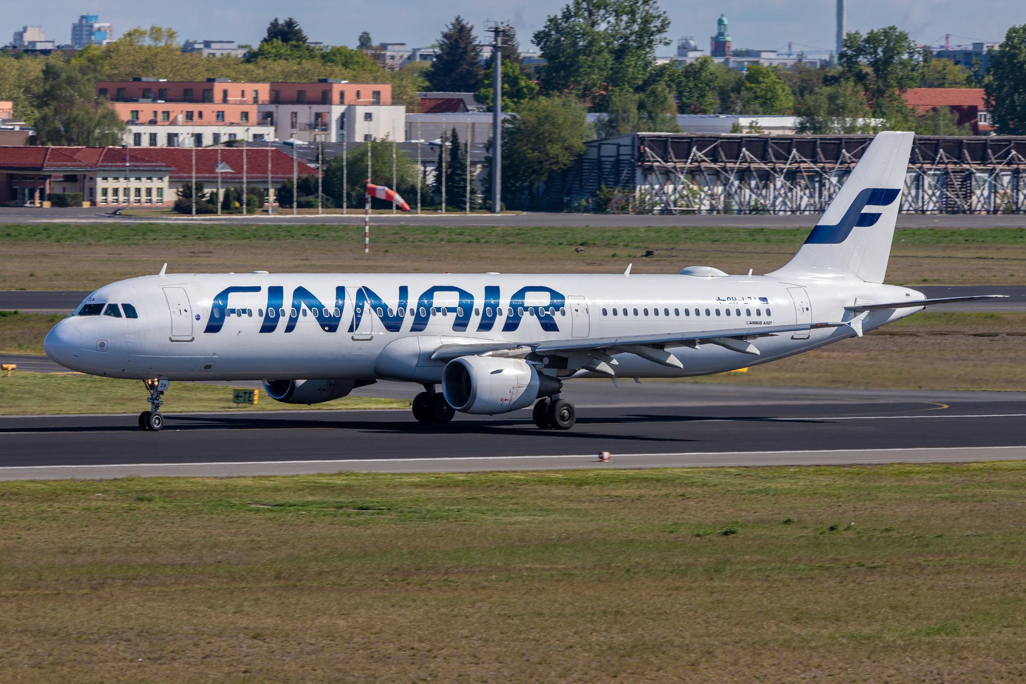 Flughafen Berlin Tegel (TXL): Finnair Airbus A321-211 A321 OH-LZA MSN 0941