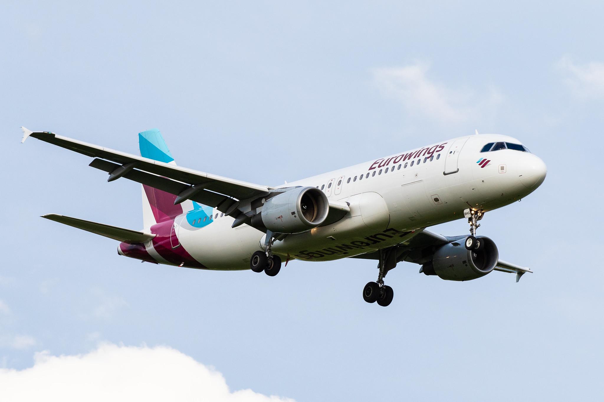 Hamburg Airport: Eurowings (EW / EWG) |  Airbus A320-214 A320 | D-ABHG | MSN 2867