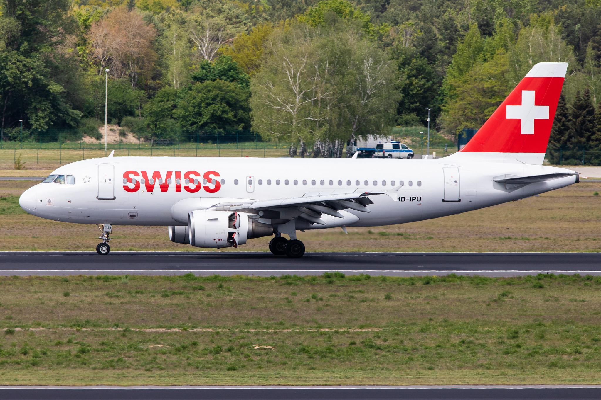Swiss (LX / SWR) |  Airbus A319-112 A319 | HB-IPU | MSN 0713
