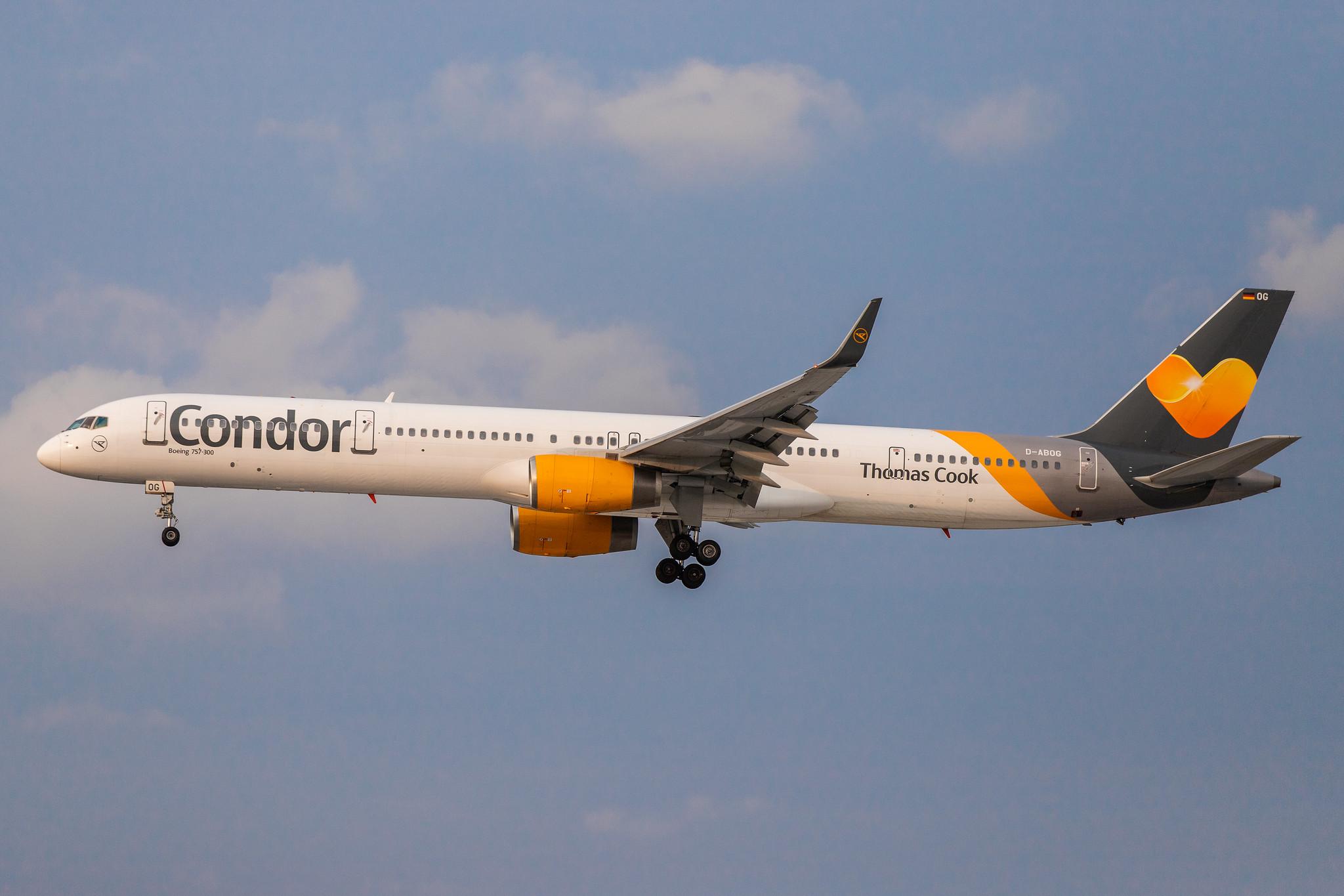 Condor (DE / CFG) |  Boeing 757-330 B753 | D-ABOG | MSN 29014