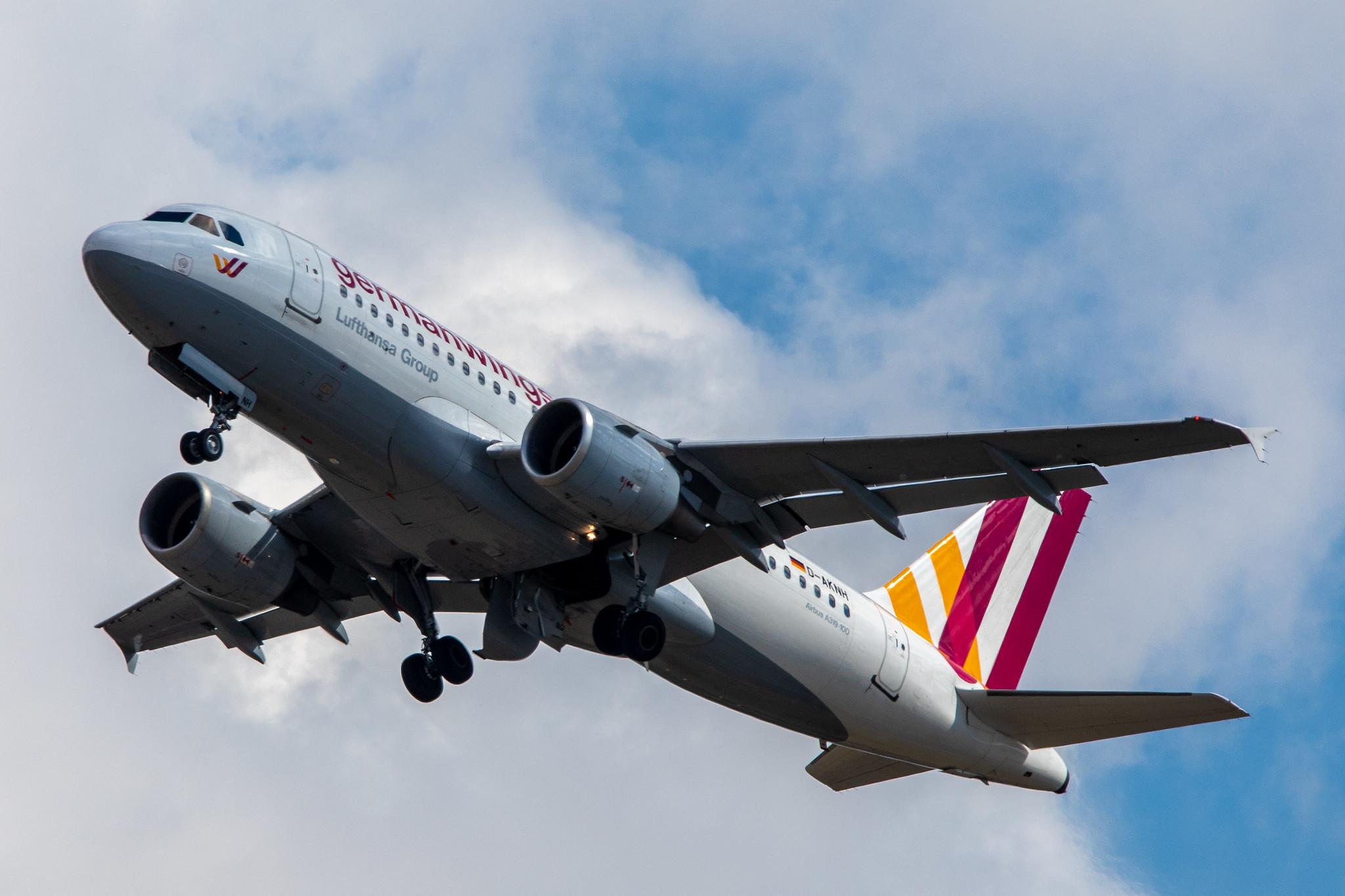 Flughafen Berlin Tegel (TXL): Eurowings (EW / EWG) | Operator: Germanwings | Airbus A319-112 A319 | D-AKNH | MSN 0794