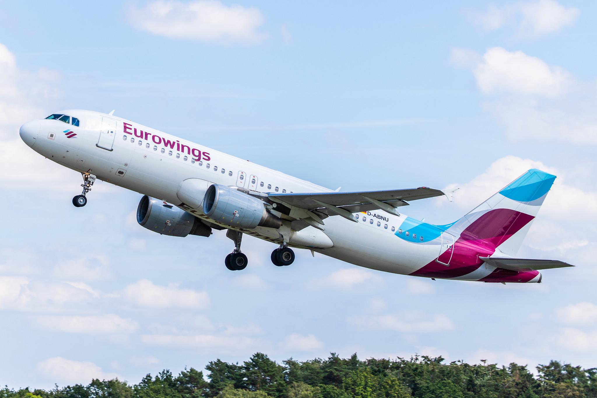 Hamburg Airport: Eurowings (EW / EWG) |  Airbus A320-214 A320 | D-ABNU | MSN 2591