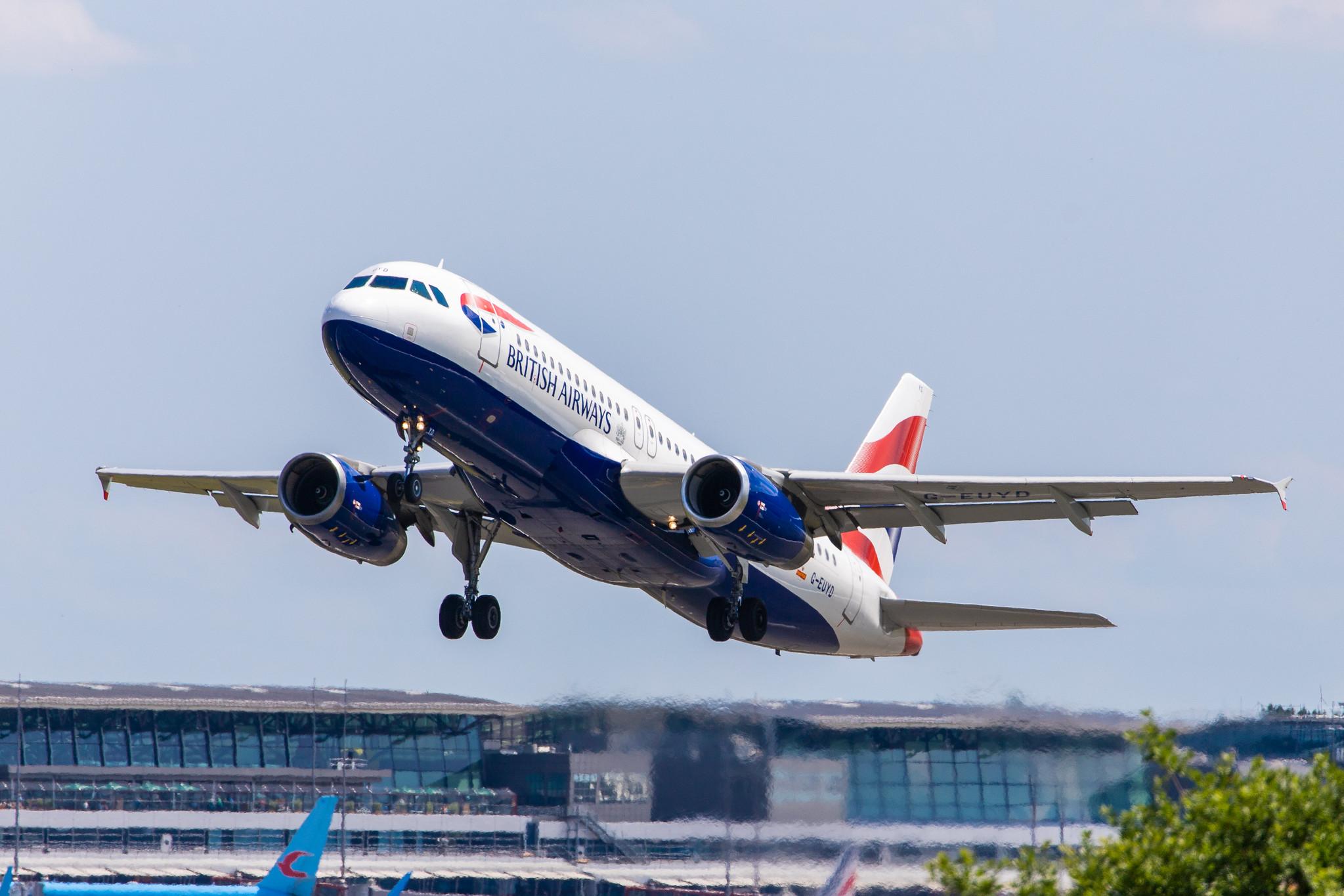 Hamburg Airport: British Airways (BA / BAW) |  Airbus A320-232 A320 | G-EUYD | MSN 3726
