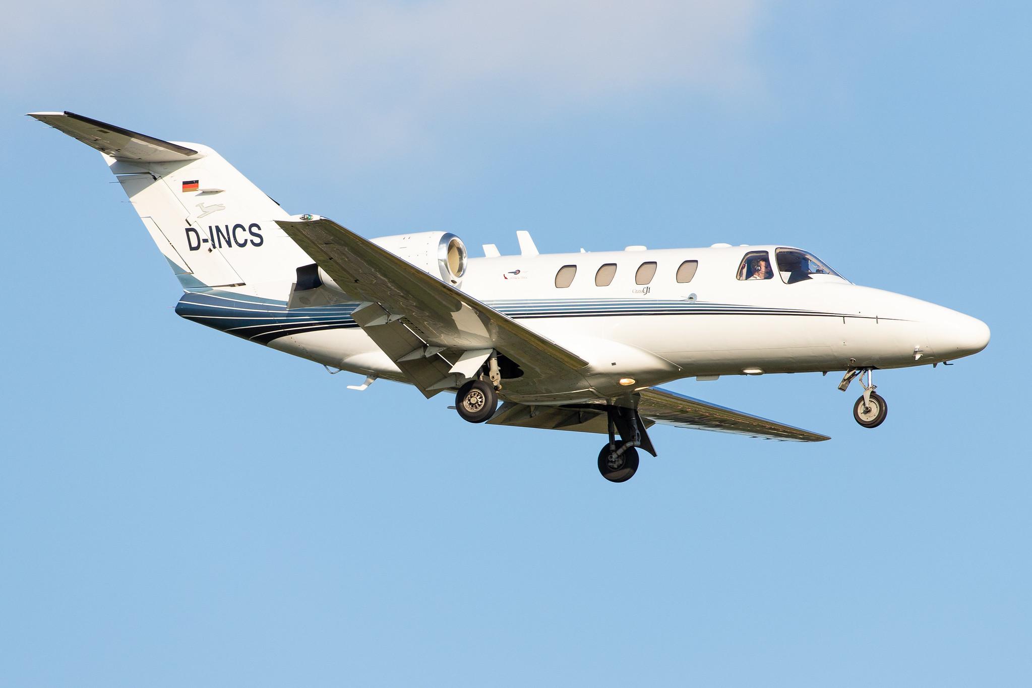 Hamburg Airport: JK JetKontor (/ JKH) |  Cessna 525 CitationJet CJ1 C525 | D-INCS | MSN 525-0466