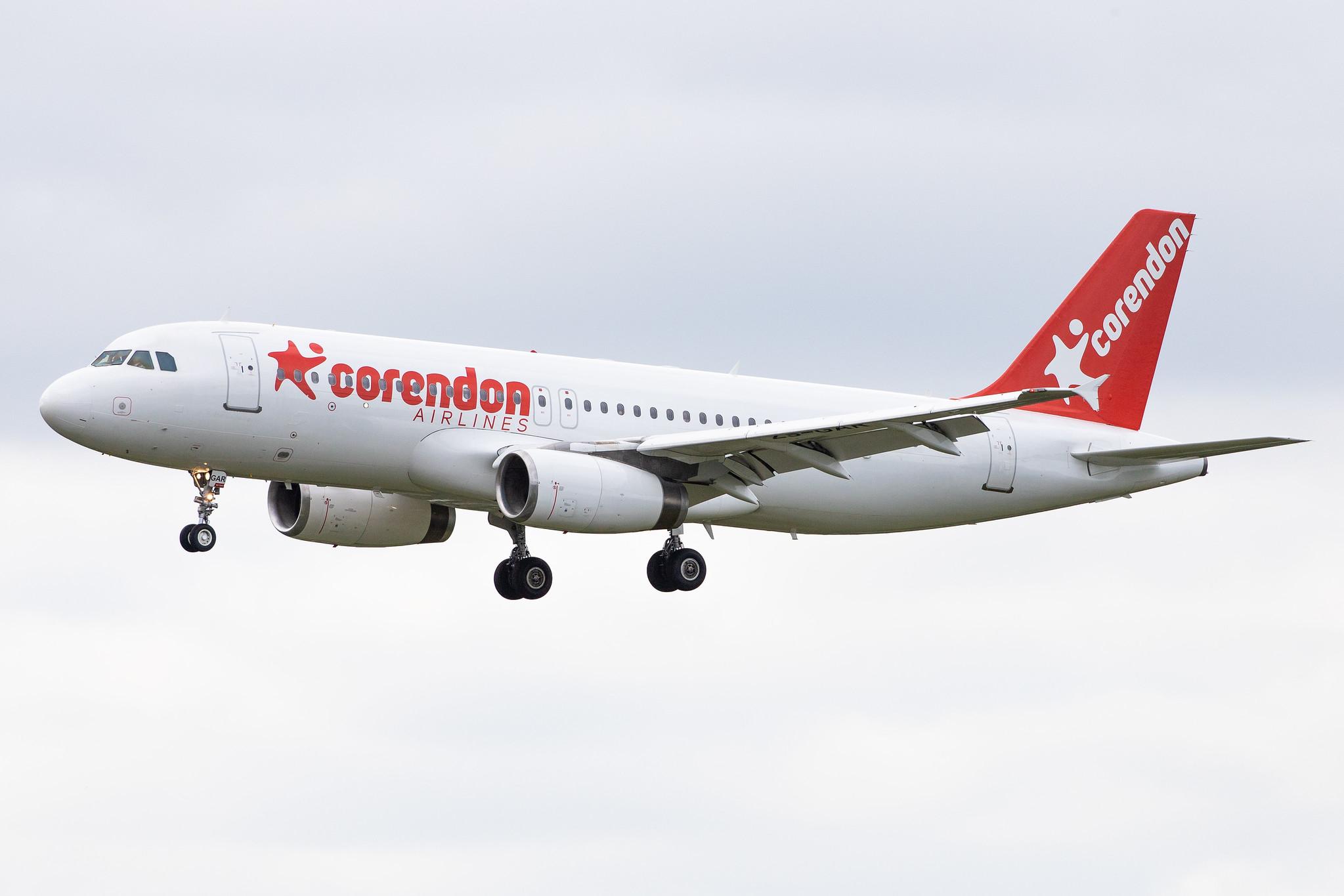 Hamburg Airport (HAM/EDDH): Corendon Airlines (XC / CAI) | Operator: Global Aviation Operations |  Airbus A320-231 A320 | ZS-GAR | MSN 0053