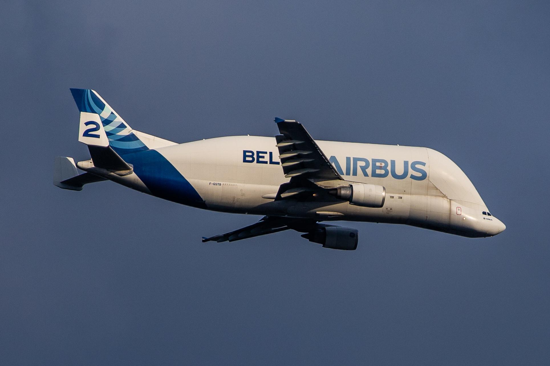 Hamburg Airport (HAM/EDDH): Airbus Transport International (4Y / BGA) |  Airbus A300-608ST Beluga A3ST | F-GSTB | MSN 751
