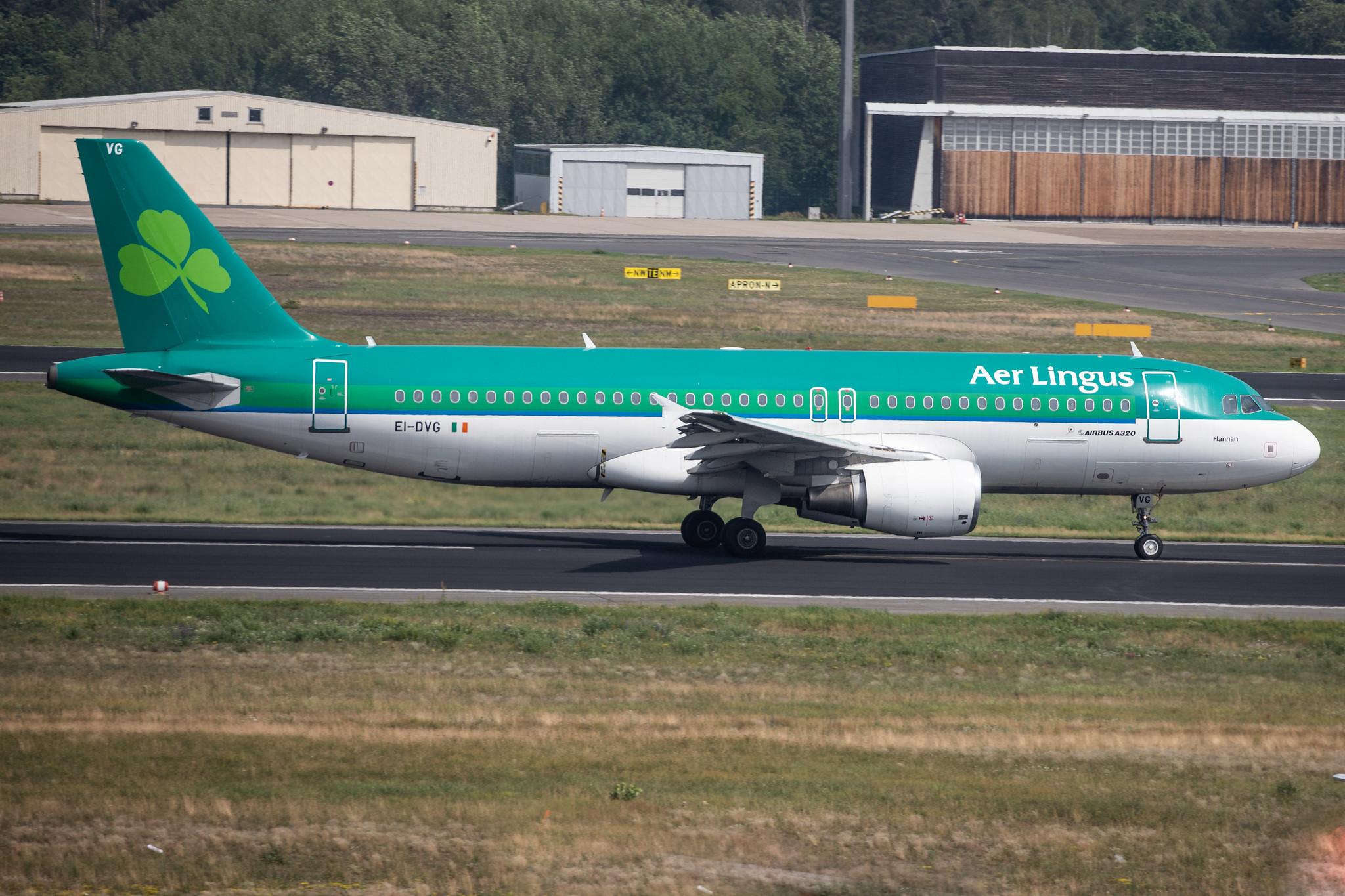 Flughafen Berlin Tegel (TXL): Aer Lingus Airbus A320-214 A320 EI-DVG MSN 3318