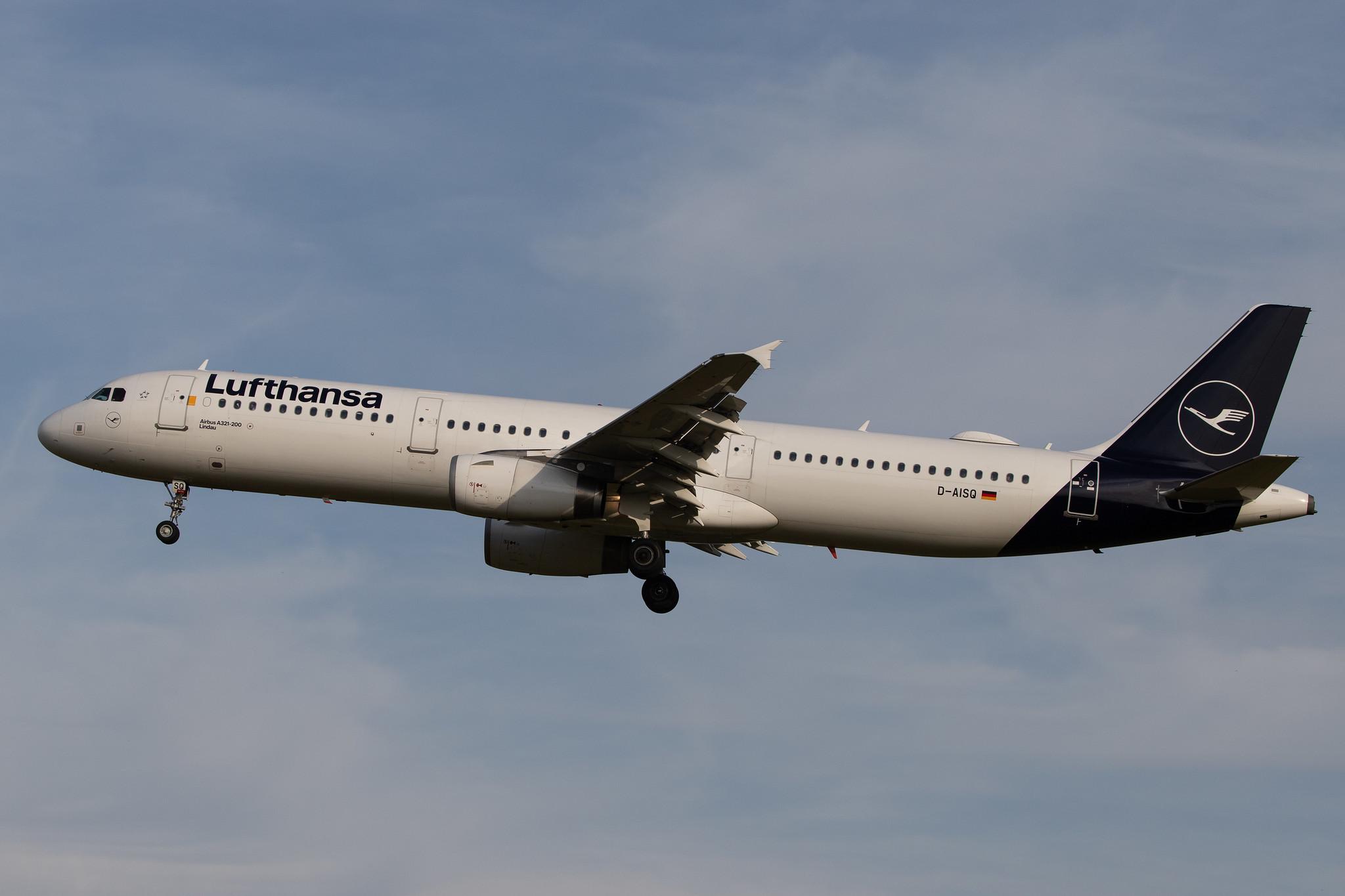 Hamburg Airport: Lufthansa (LH / DLH) | Airbus A321-231 A321 | D-AISQ | MSN 3936