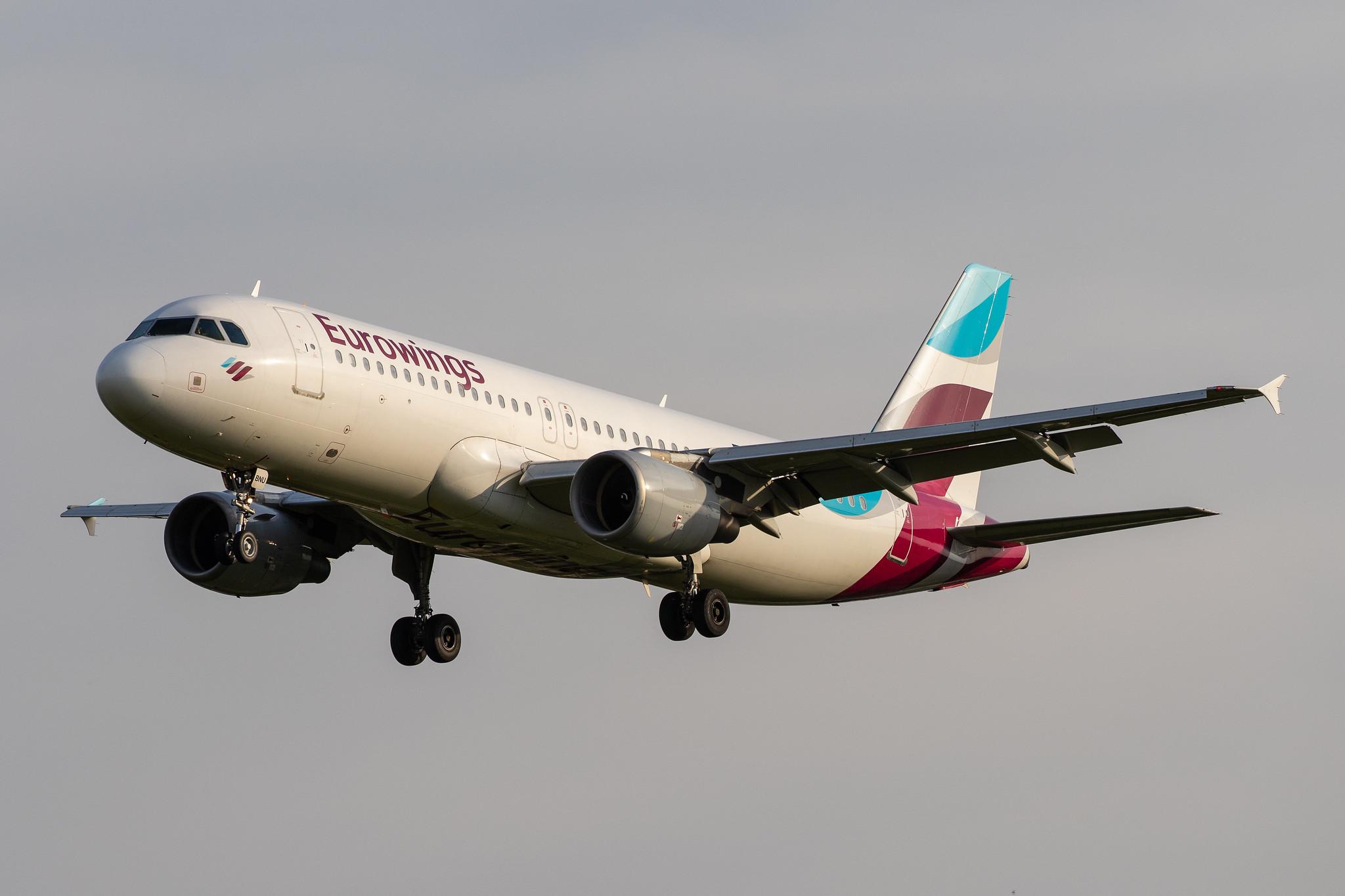 Hamburg Airport: Eurowings (EW / EWG) |  Airbus A320-214 A320 | D-ABNU | MSN 2591