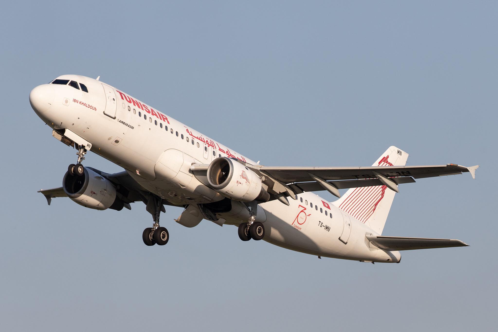Hamburg Airport: Tunisair (TU / TAR) | Airbus A320-211 A320 | TS-IMN | MSN 1187