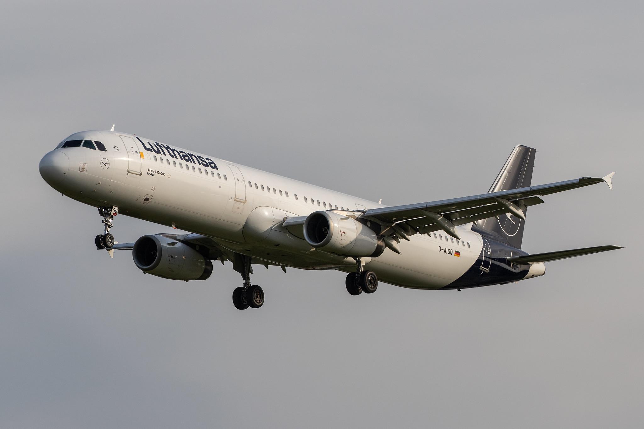 Hamburg Airport: Lufthansa (LH / DLH) | Airbus A321-231 A321 | D-AISQ | MSN 3936