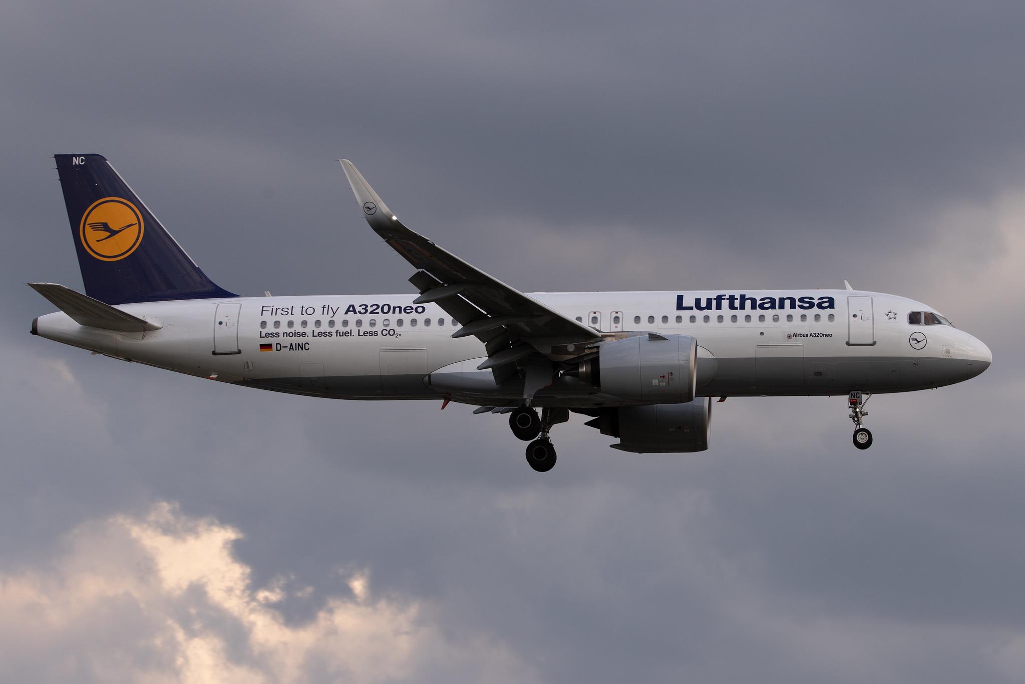 Hamburg Airport: Lufthansa (LH / DLH) | Airbus A320-271N A20N | D-AINC | MSN 6920