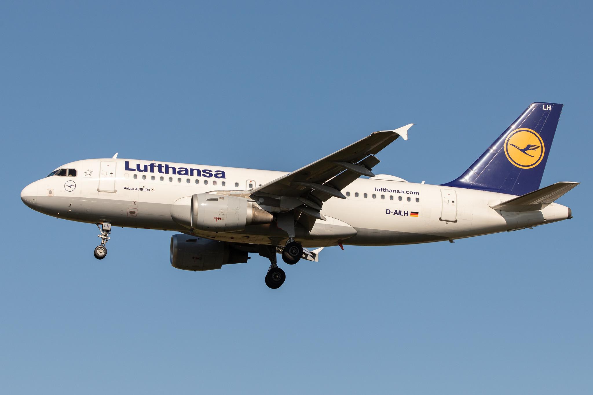 Frankfurt Airport: Lufthansa (LH / DLH) |  Airbus A319-114 A319 | D-AILH | MSN 0641