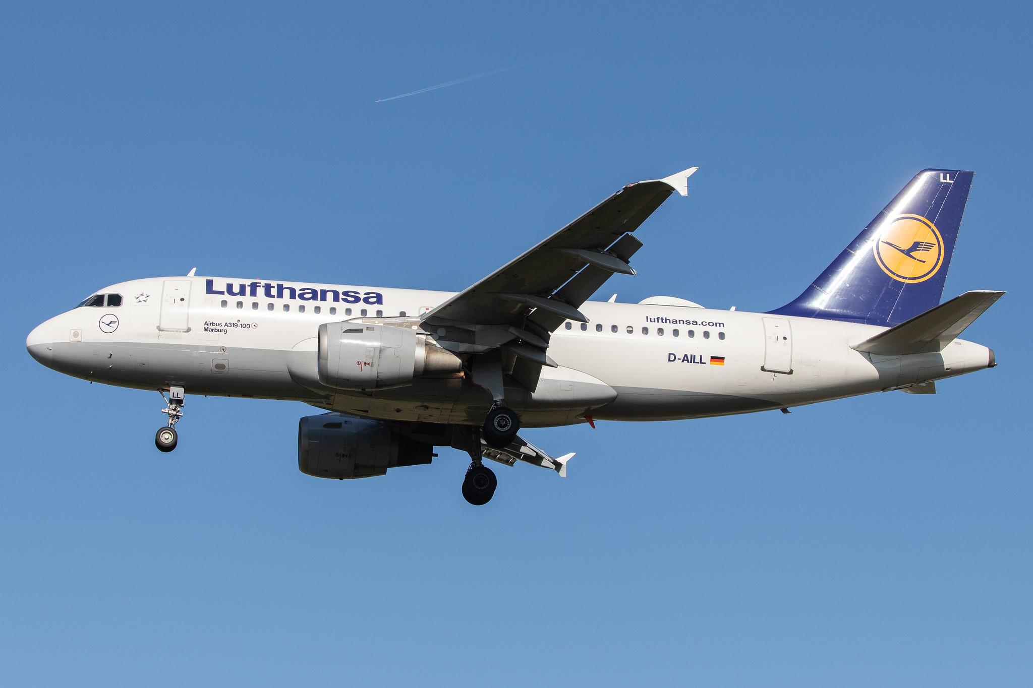 Frankfurt Airport: Lufthansa (LH / DLH) |  Airbus A319-114 A319 | D-AILL | MSN 0689