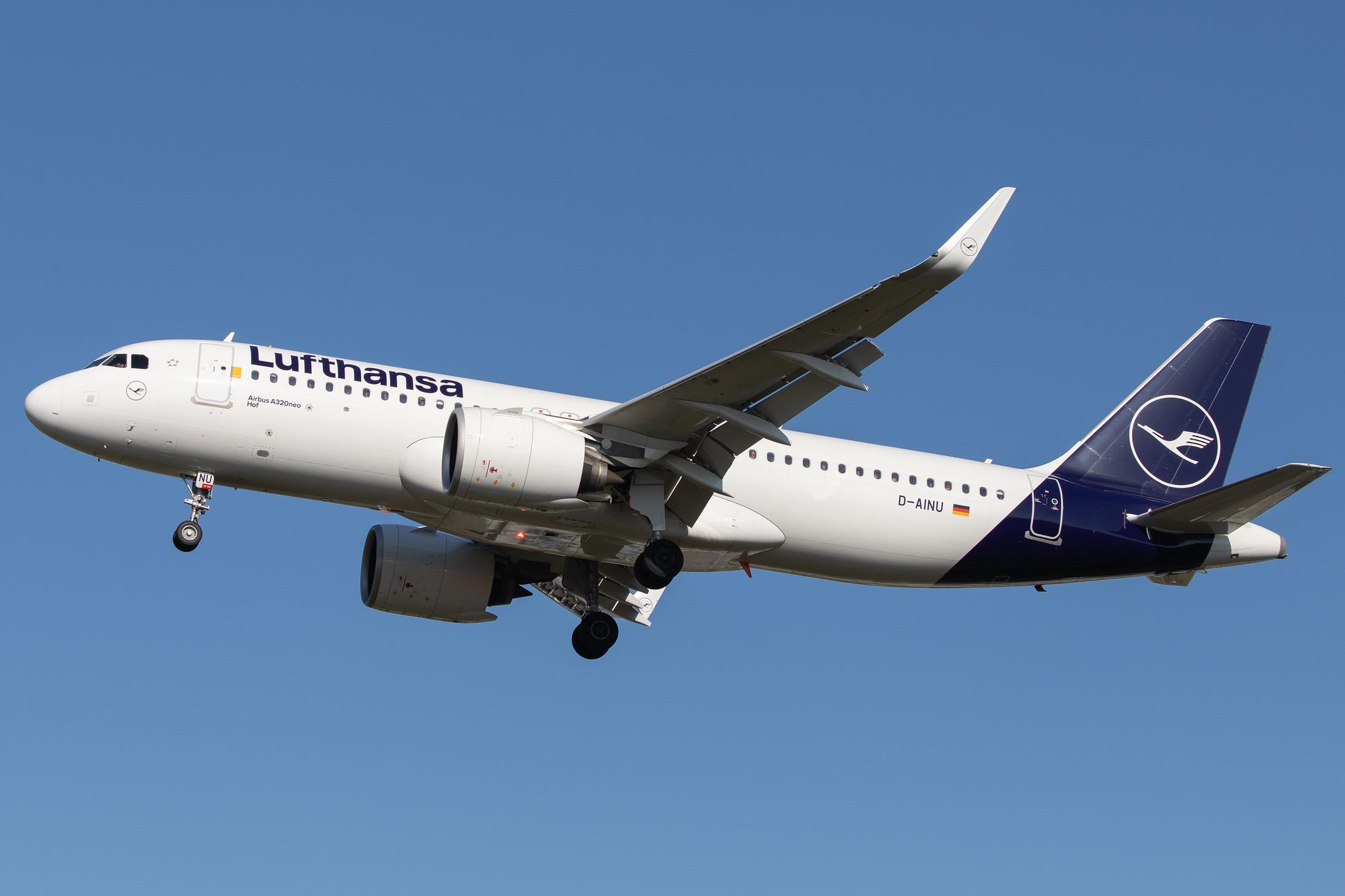 Frankfurt Airport: Lufthansa (LH / DLH) |  Airbus A320-271N A20N | D-AINU | MSN 8728