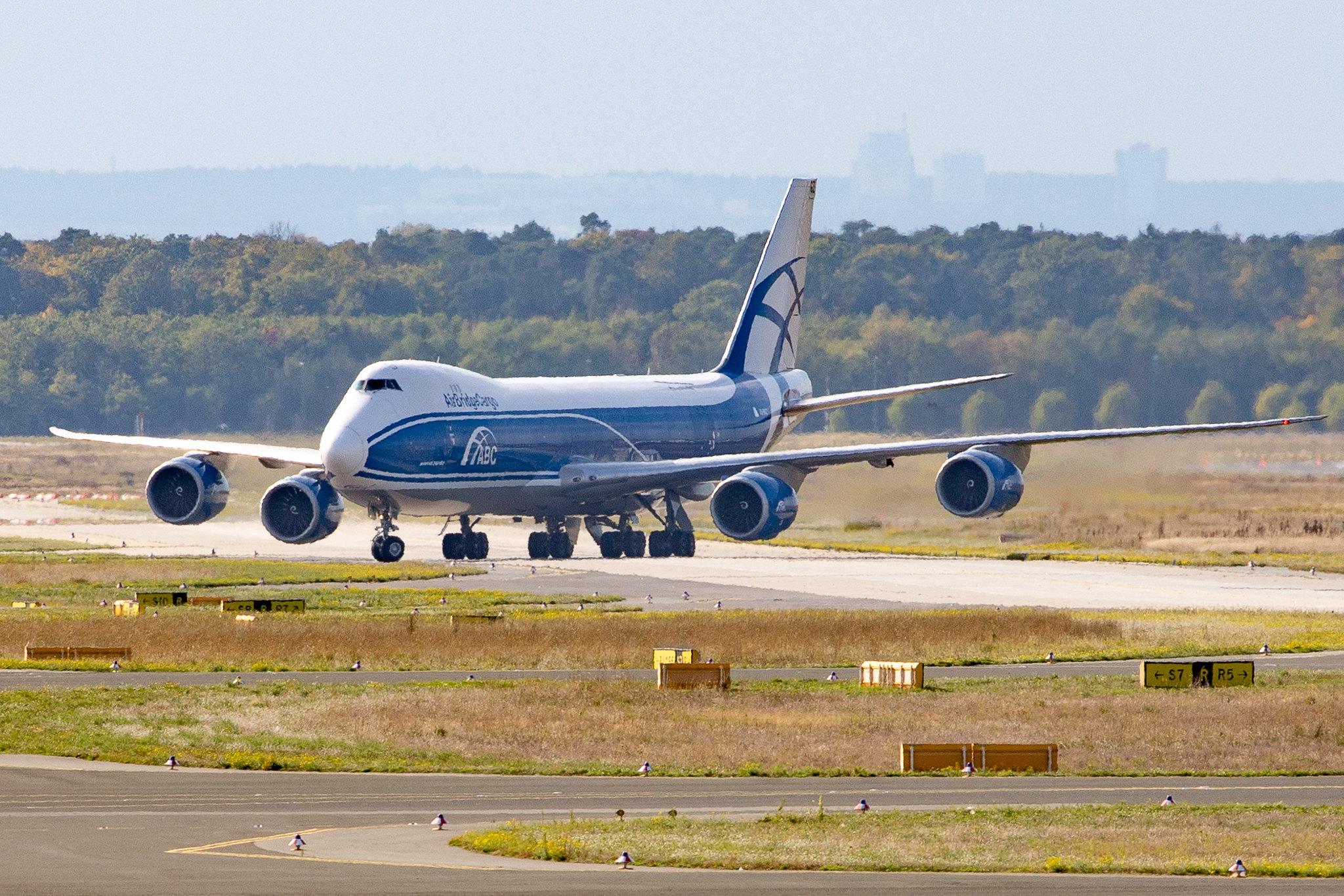 Frankfurt Airport: AirBridgeCargo (RU / ABW) | Operator: AirBridgeCargo Airlines |  Boeing 747-8HV(F) B748 | VQ-BGZ | MSN 37580
