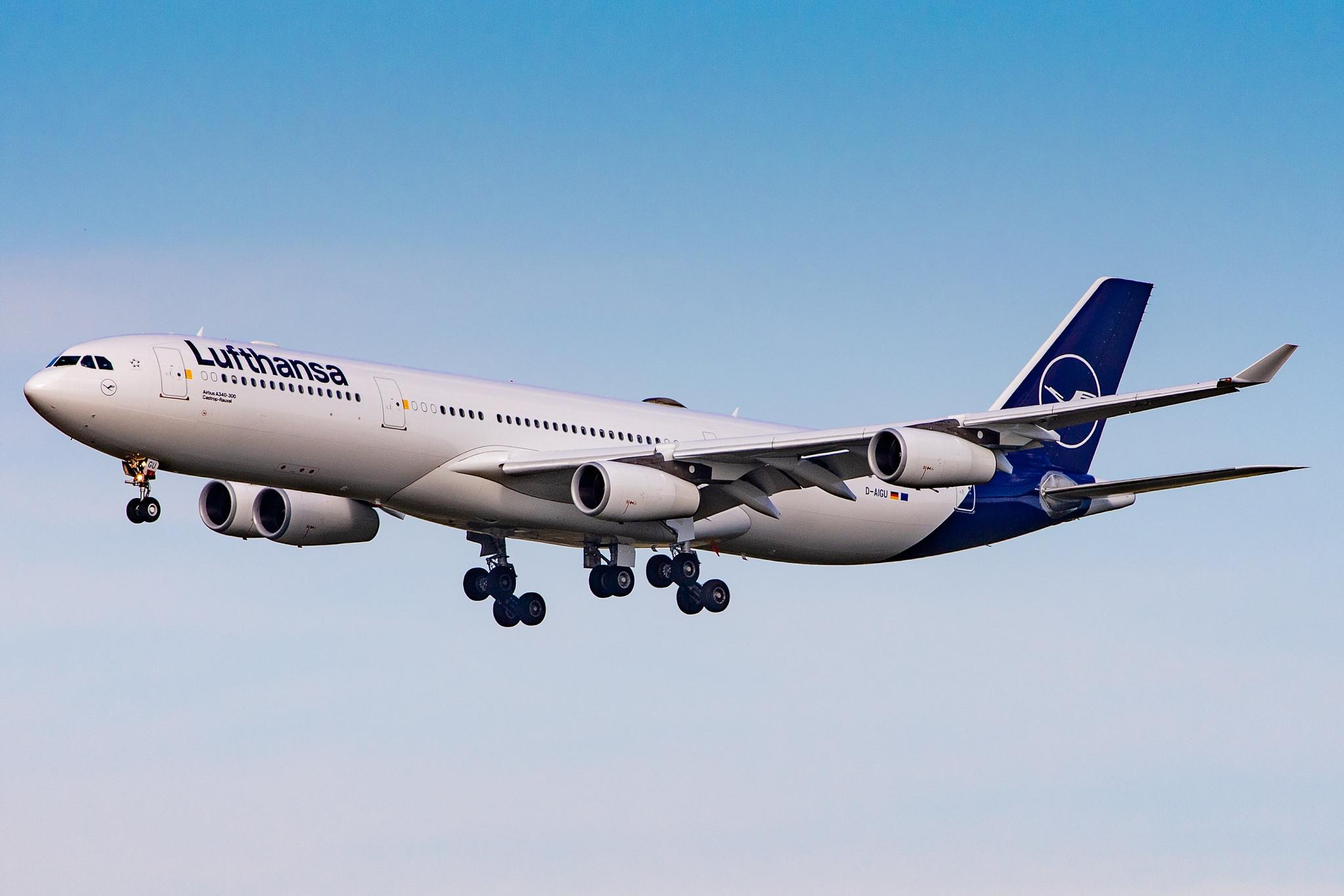 Frankfurt Airport: Lufthansa (LH / DLH) |  Airbus A340-313 A343 | D-AIGU | MSN 0321