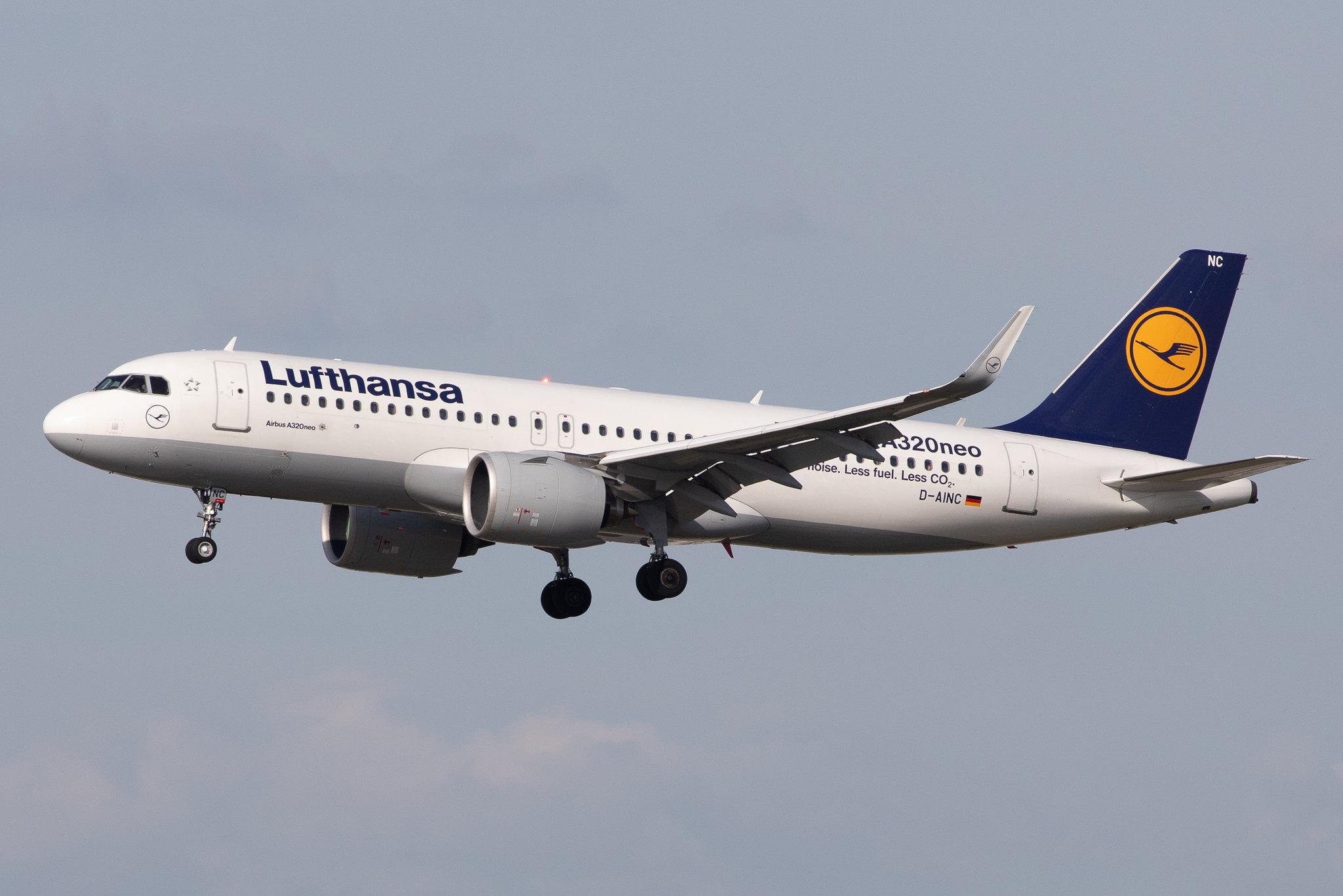 Frankfurt Airport: Lufthansa (LH / DLH) |  Airbus A320-271N A20N | D-AINC | MSN 6920