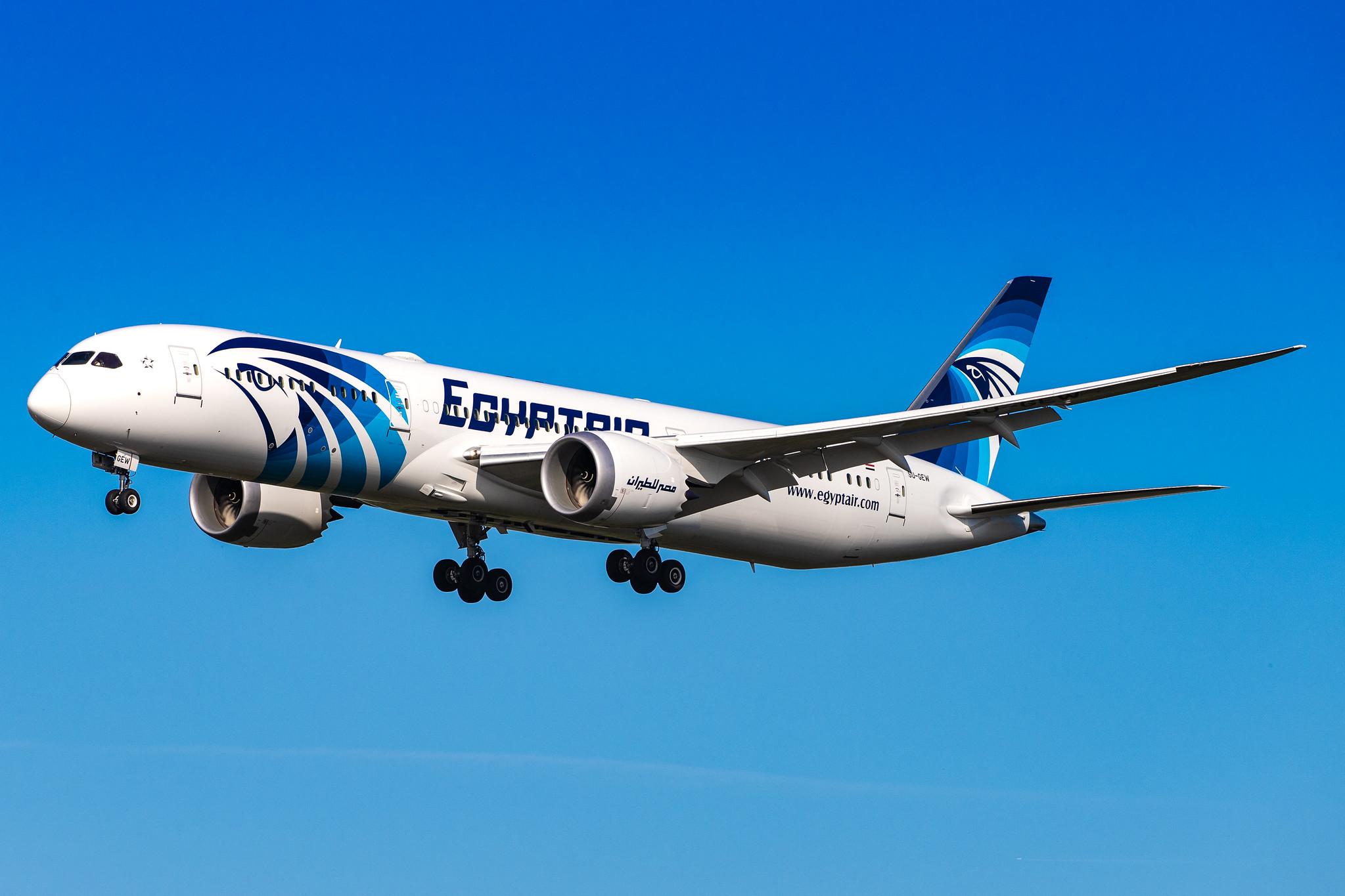 Frankfurt Airport: EgyptAir (MS / MSR) |  Boeing 787-9 Dreamliner B789 | SU-GEW | MSN 65093