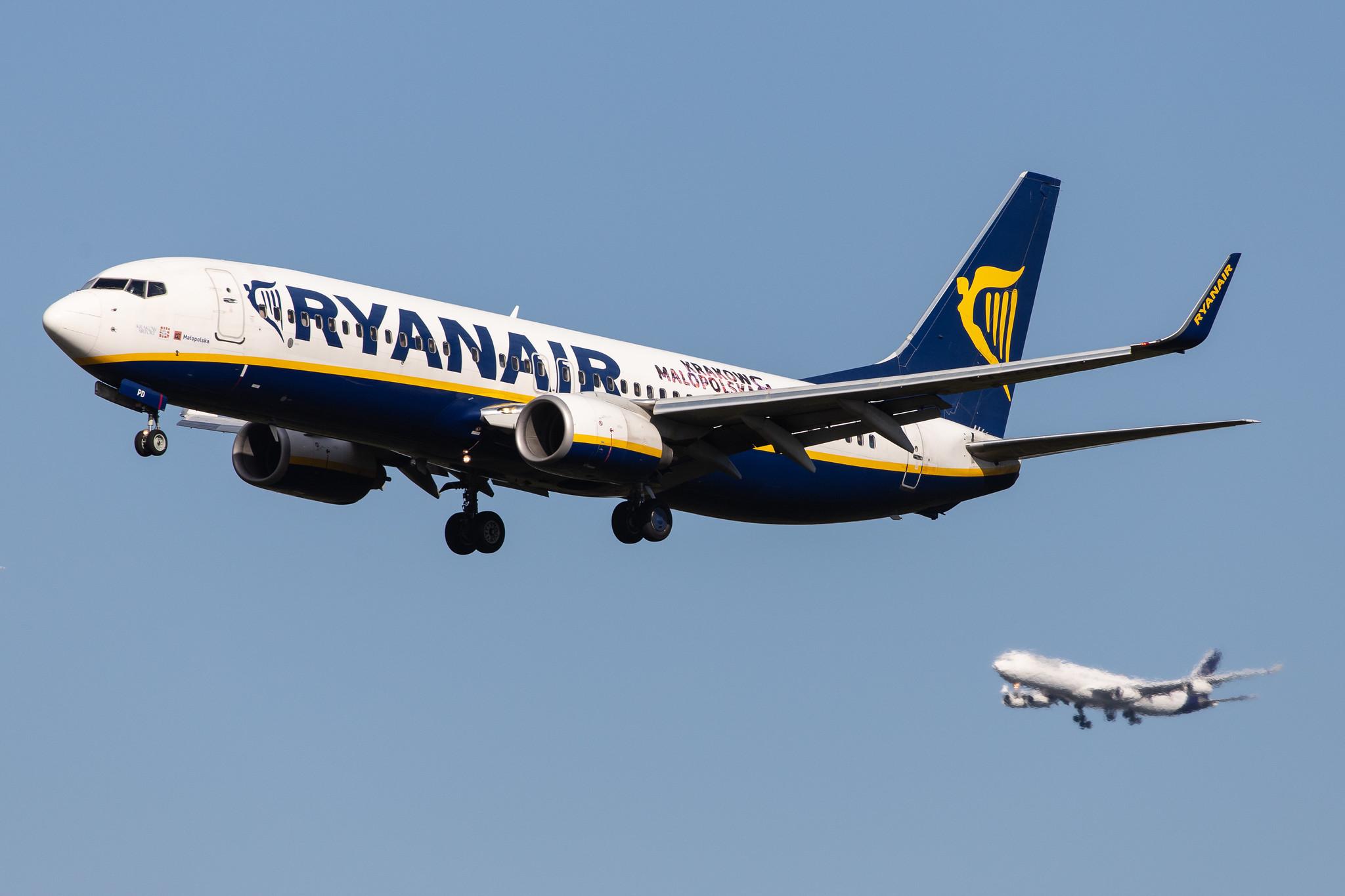 Frankfurt Airport: Ryanair (FR / RYR) |  Boeing 737-8AS B738 | Ei-EPD | MSN 40310