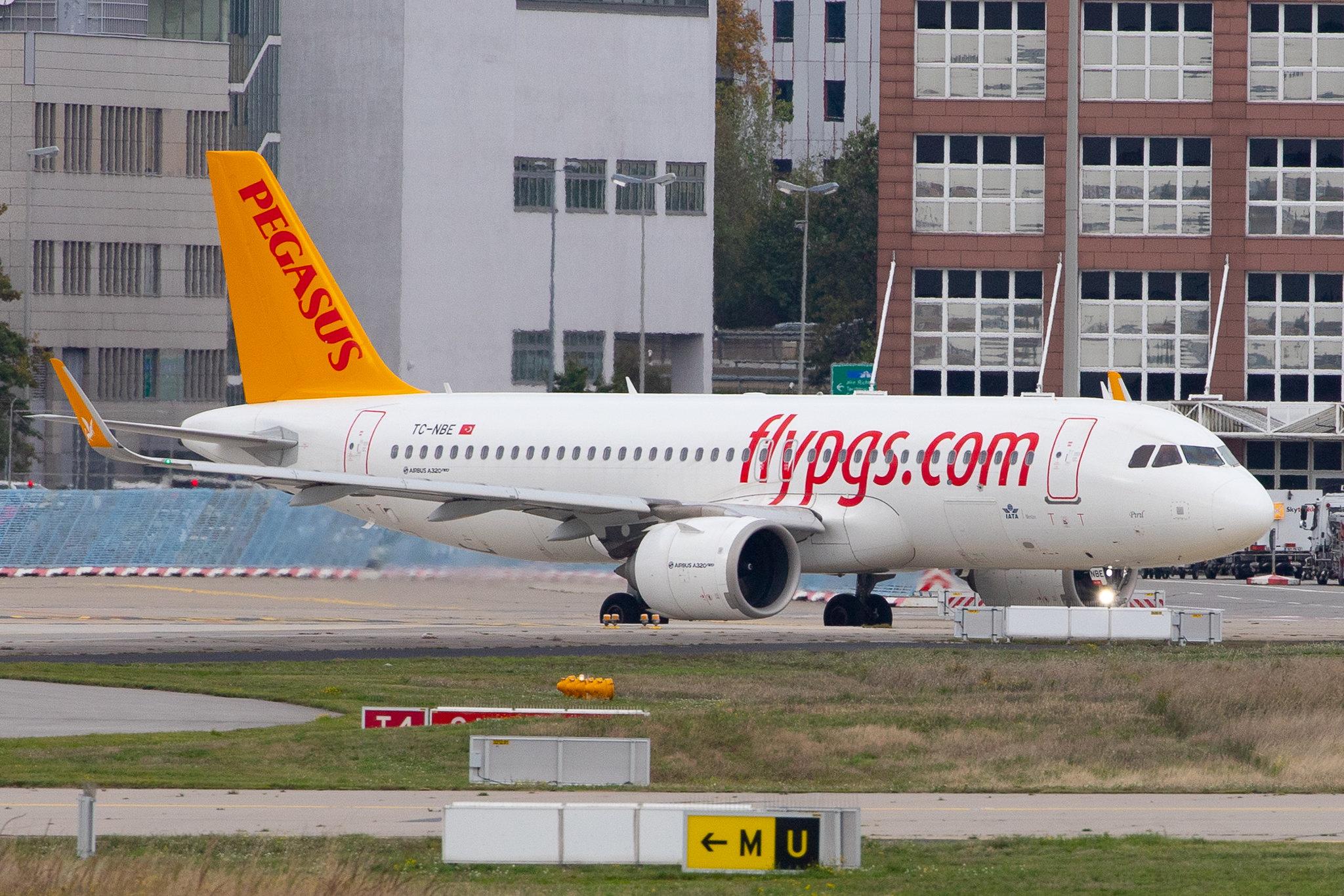 Frankfurt Airport: Pegasus Airlines (PC / PGT) |  Airbus A320-251N A20N | TC-NBE | MSN 7380