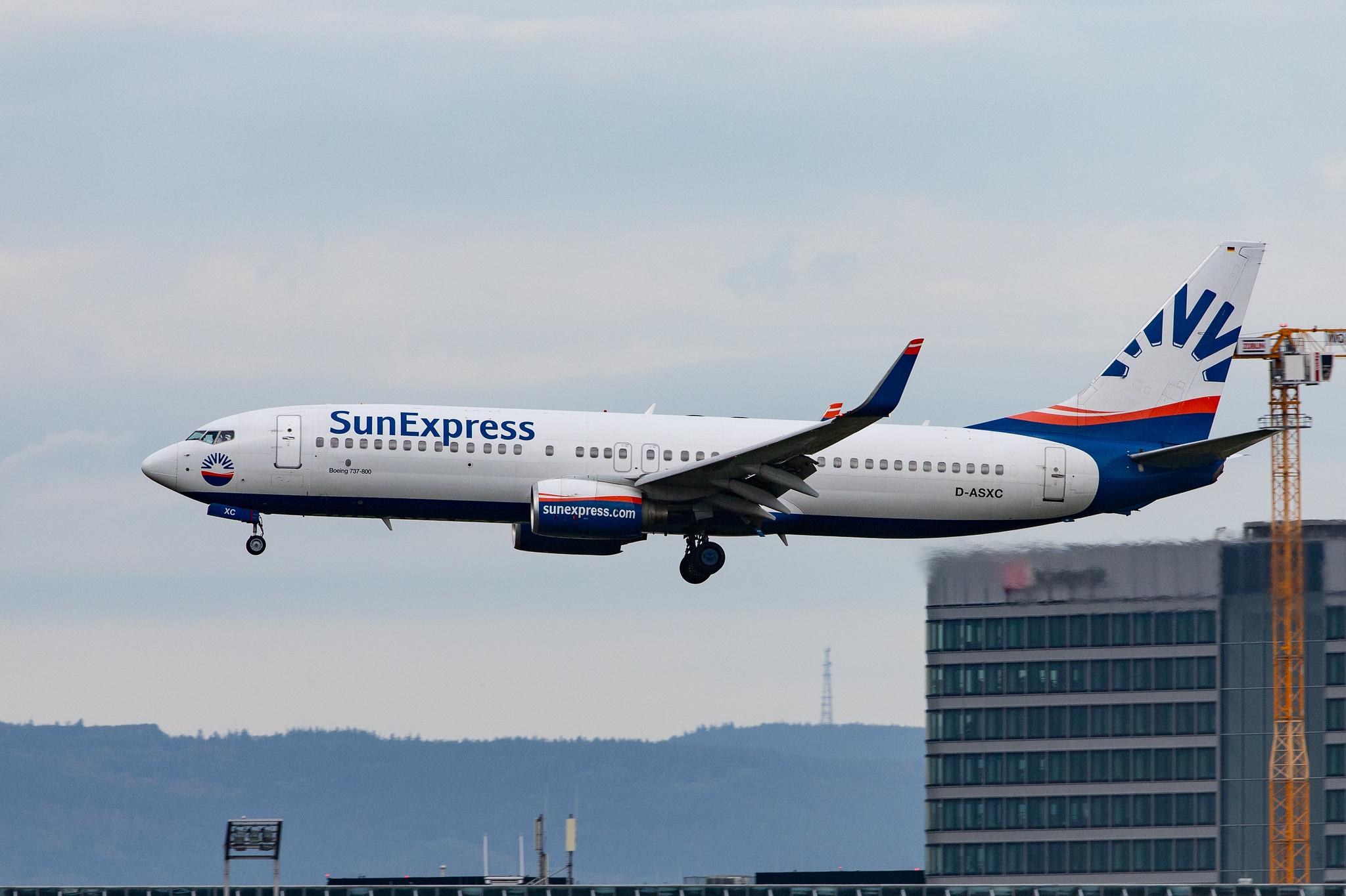Frankfurt Airport: SunExpress (XQ / SXS) | Operator: SunExpress Deutschland |  Boeing 737-86N B738 | D-ASXC | MSN 30806