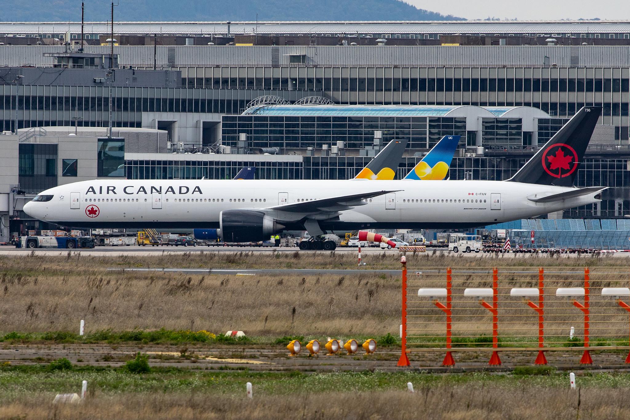 Frankfurt Airport: Air Canada (AC / ACA) |  Boeing 777-333(ER) B77W | C-FIUV | MSN 35248