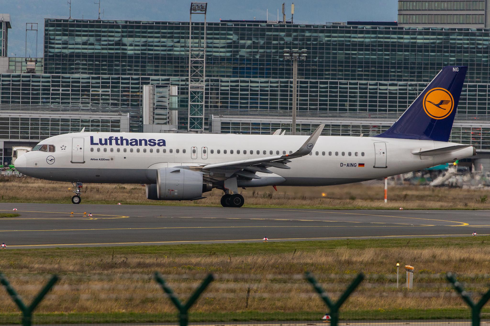 Frankfurt Airport: Lufthansa (LH / DLH) |  Airbus A320-271N A20N | D-AING | MSN 7588