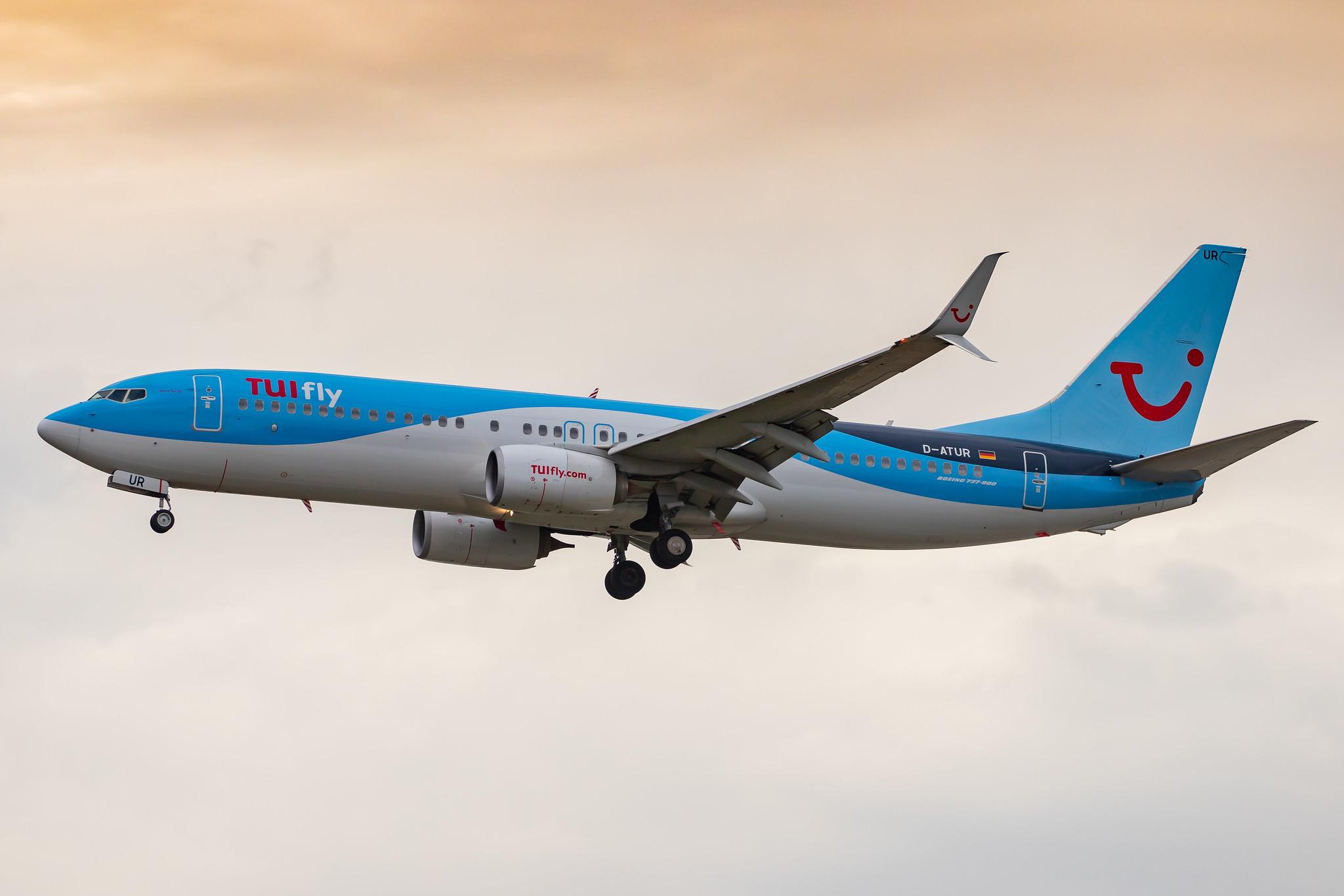Frankfurt Airport: TUI (X3 / TUI) | Operator: TUI fly |  Boeing 737-8K5 B738 | D-ATUR | MSN 41664