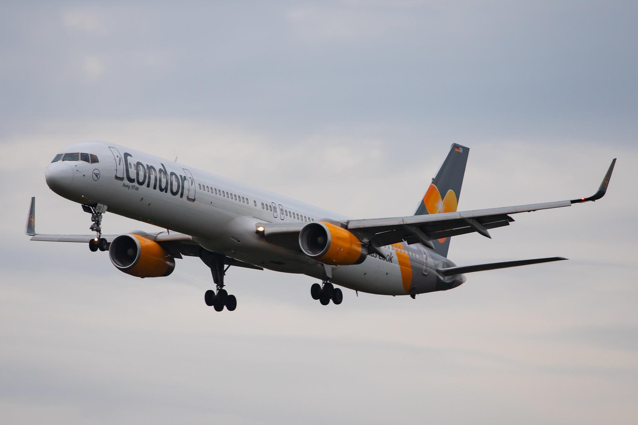Frankfurt Airport: Condor (DE / CFG) |  Boeing 757-3CQ B753 | D-ABOR | MSN 32242