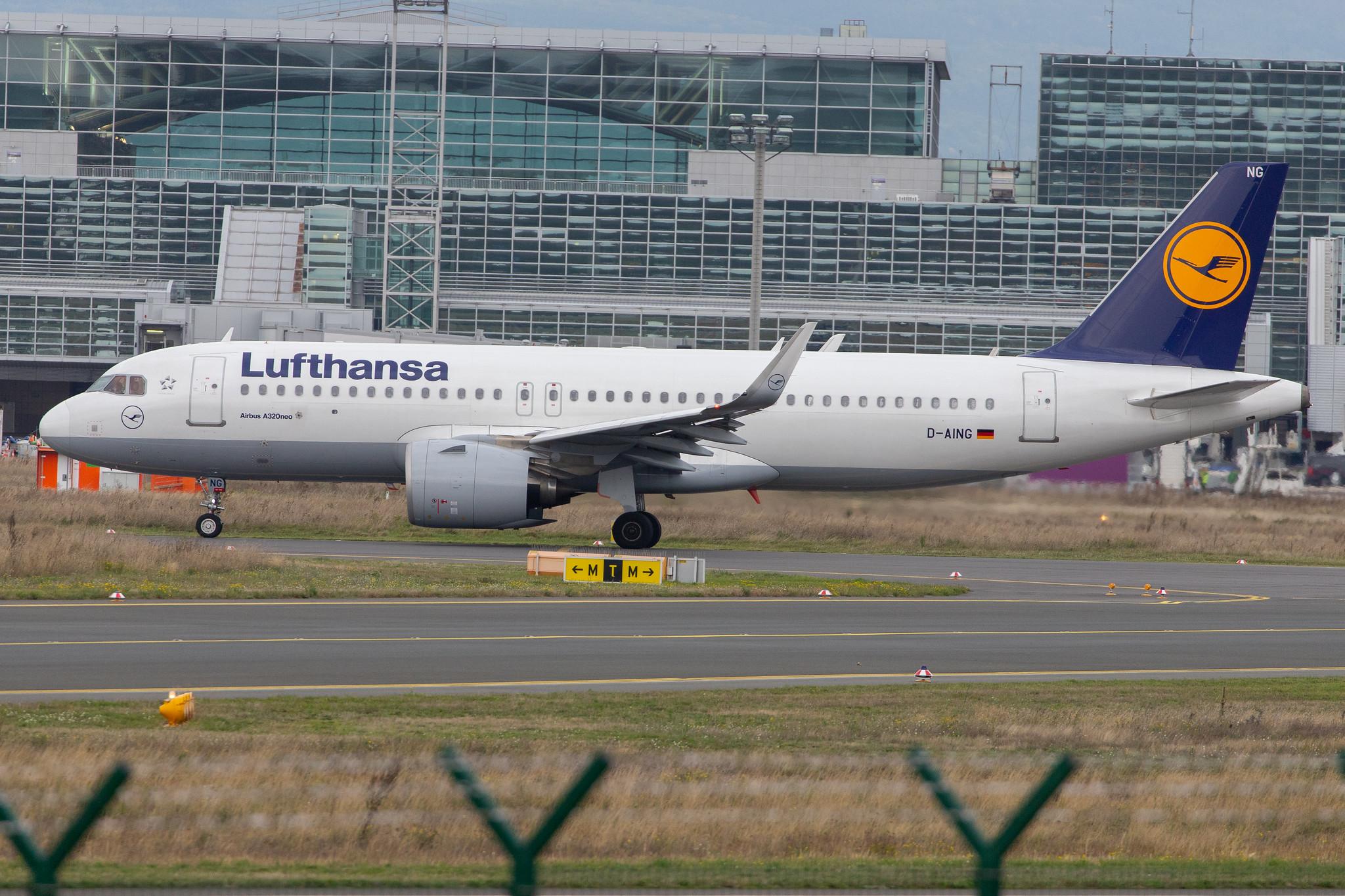 Frankfurt Airport: Lufthansa (LH / DLH) |  Airbus A320-271N A20N | D-AING | MSN 7588