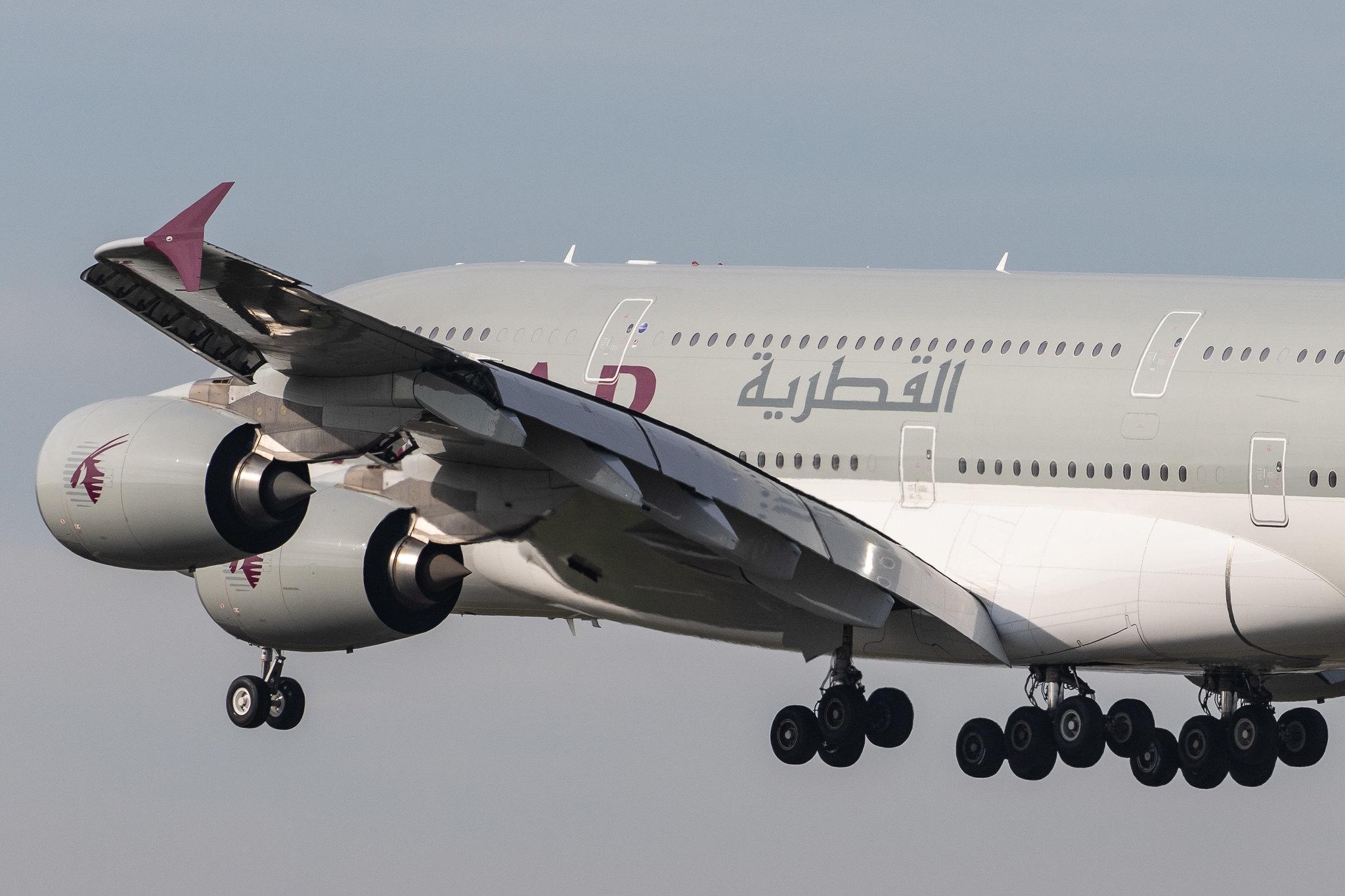 Frankfurt Airport: Qatar Airways (QR / QTR) |  Airbus A380-861 A388 | A7-APA | MSN 137