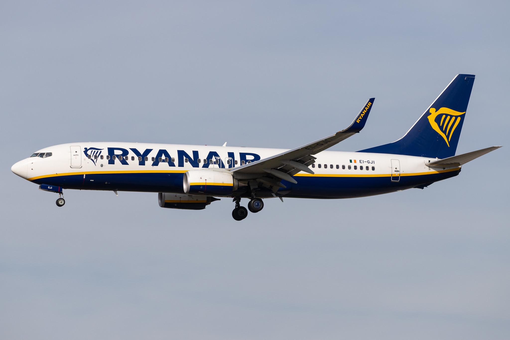 Frankfurt Airport: Ryanair (FR / RYR) |  Boeing 737-8AS B738 | EI-GJI | MSN 44826